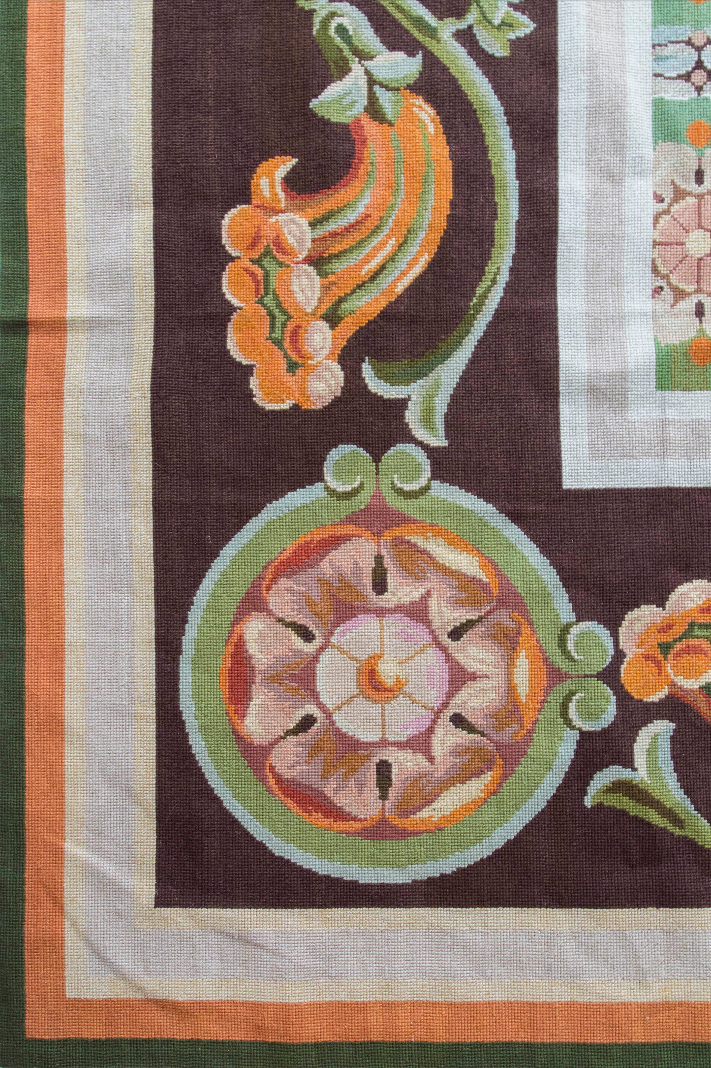 Fine European Neoclassical Needlepoint Carpet