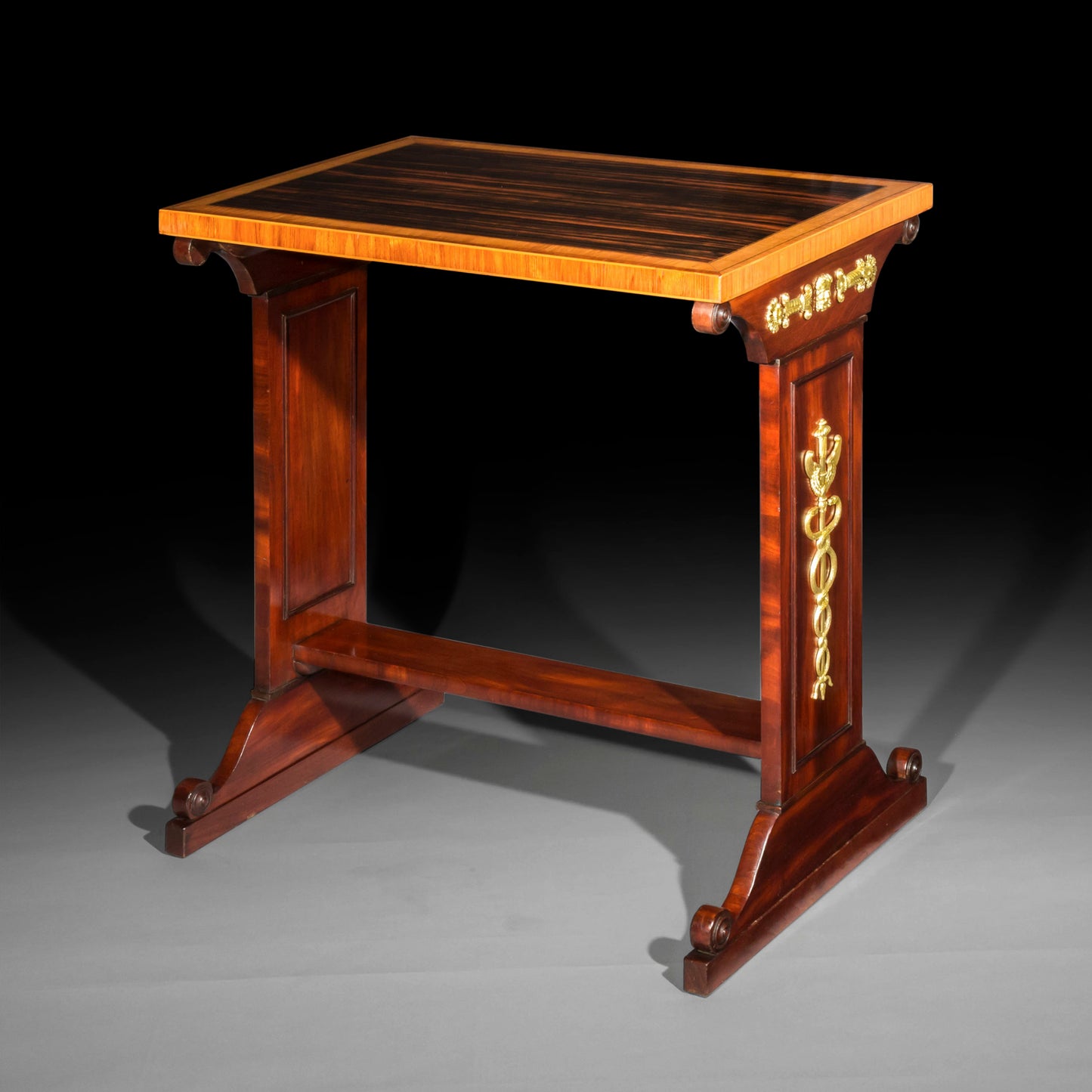 Fine Regency Writing Table, Attributed to George Oakley