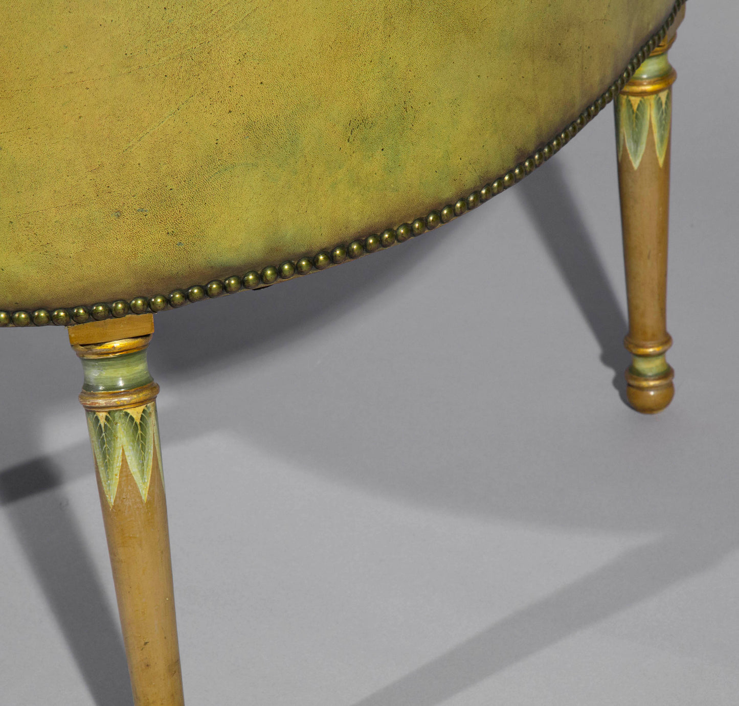 Fine 19th Century Leather Armchair