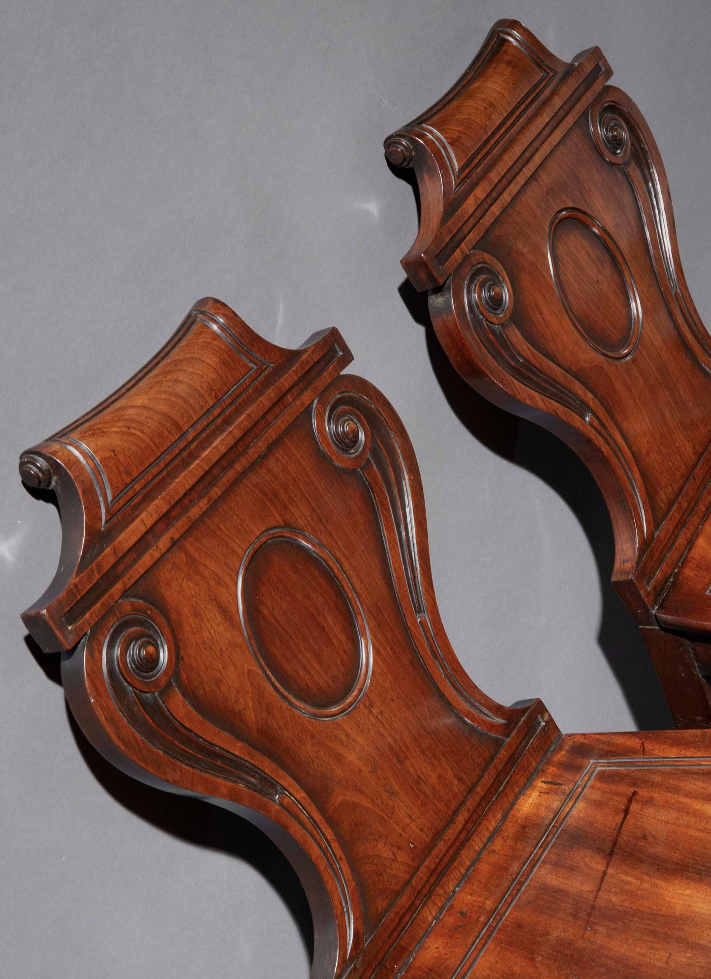 Regency Hall Chairs, attributed to Banting and France