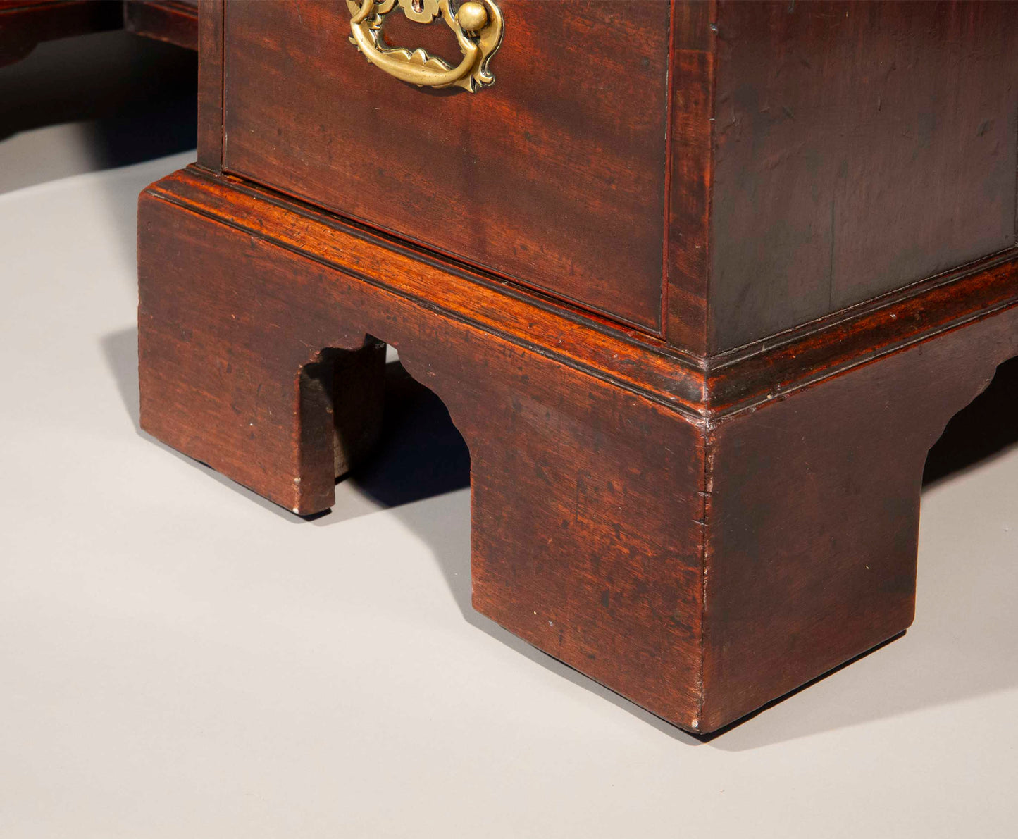 George II Mahogany Kneehole Desk