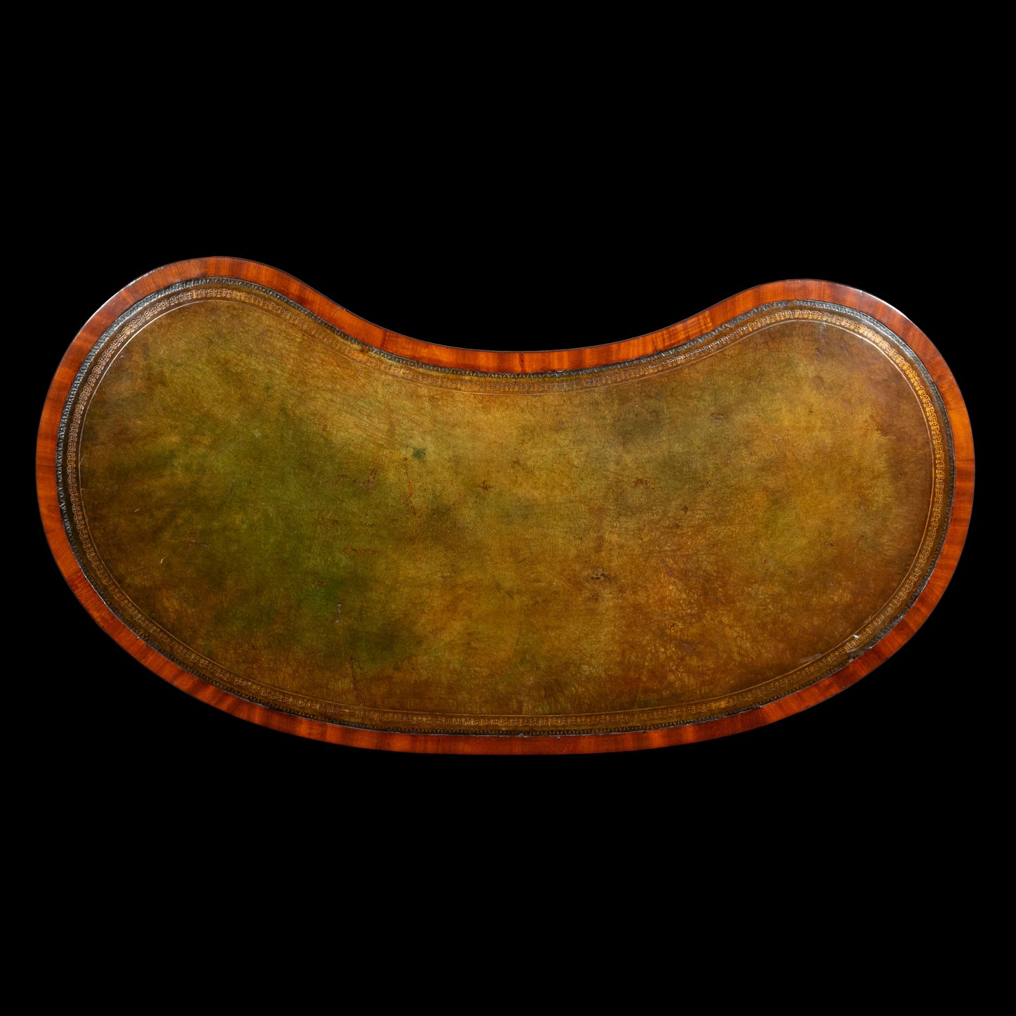 Regency Kidney Shaped Side Table or Writing Table