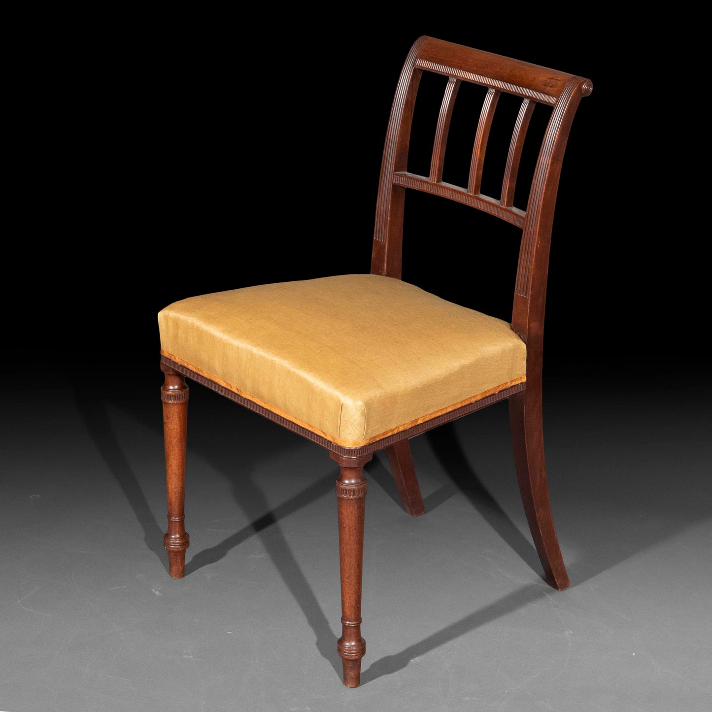 Two Pairs of George III Side Chairs