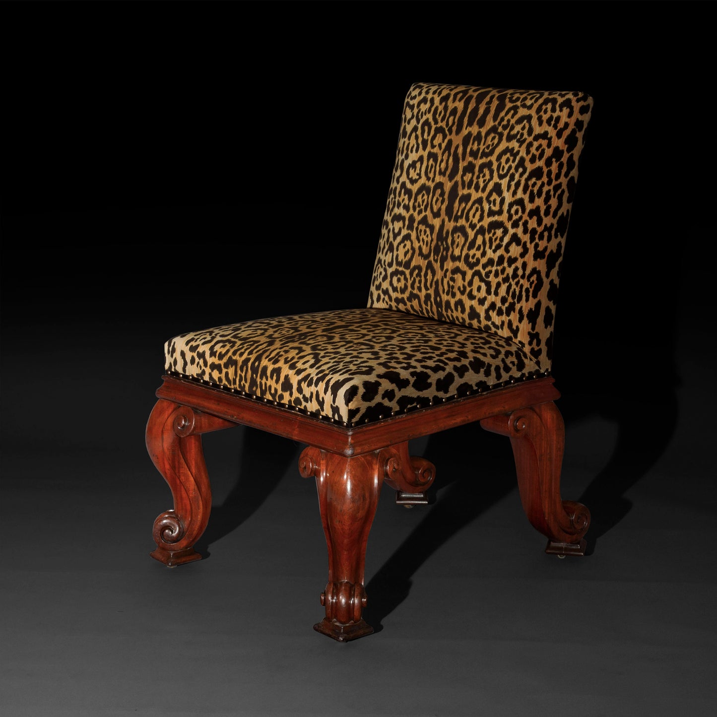Pair of Massive Regency Chairs, by Gillows
