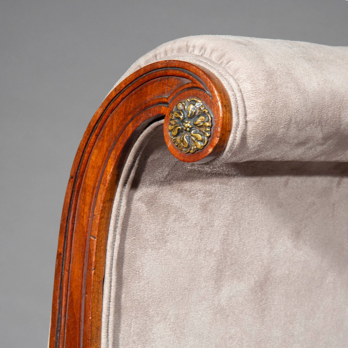 Pair of Regency Klismos Chairs, Designed by Thomas Hope