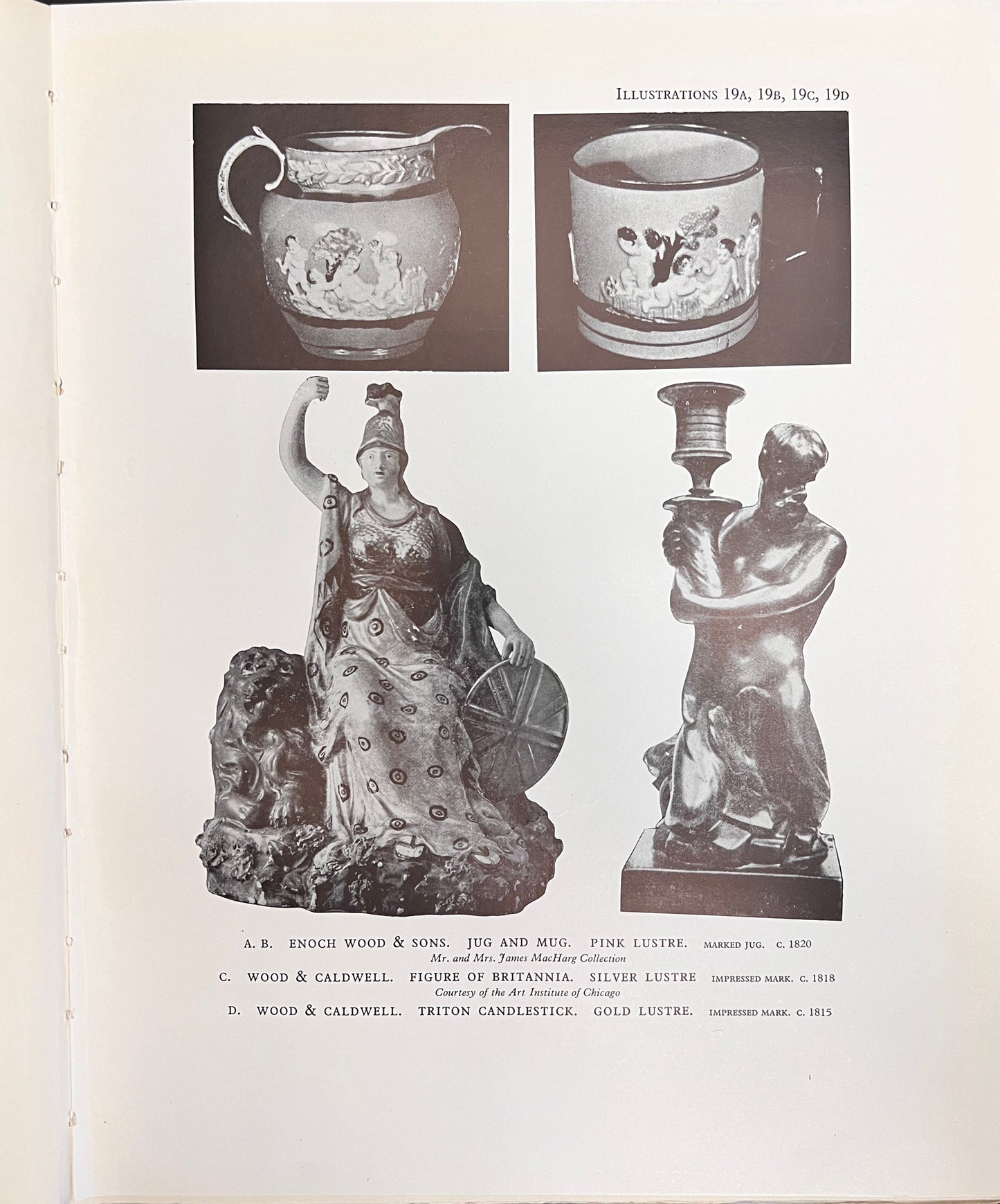Pair of Early 19th Century Triton Candlesticks Storm Lanterns by Wood & Caldwell