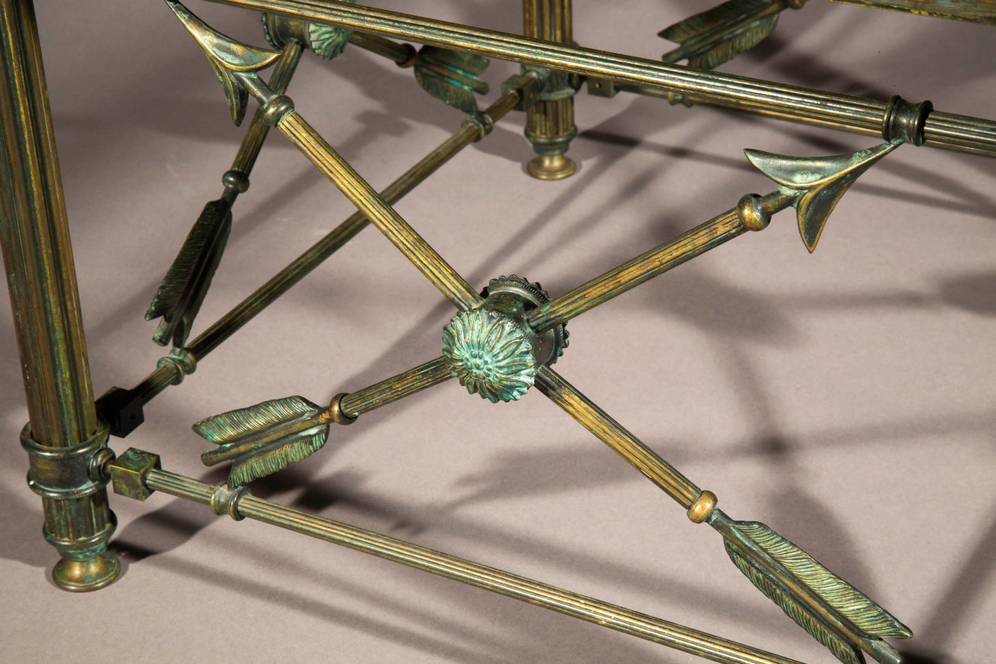 'Pompeian' Bronze Cocktail Table