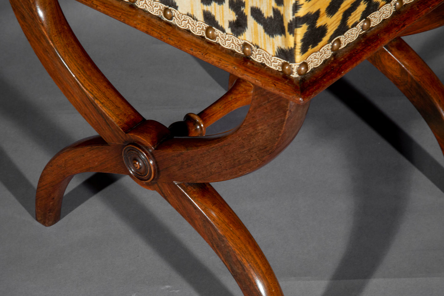 Early 19th Century Curule Stool