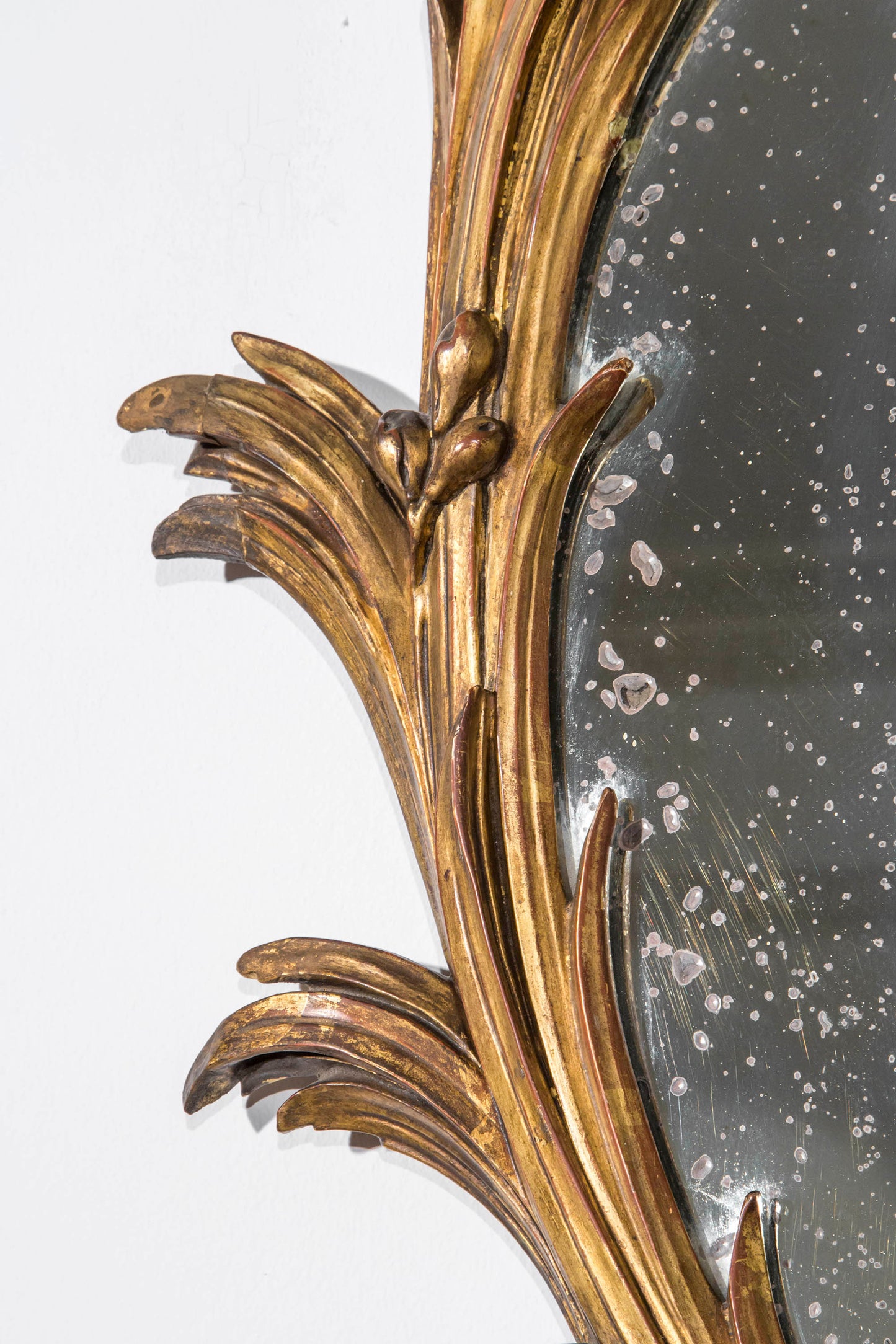 Antique Giltwood Mirror