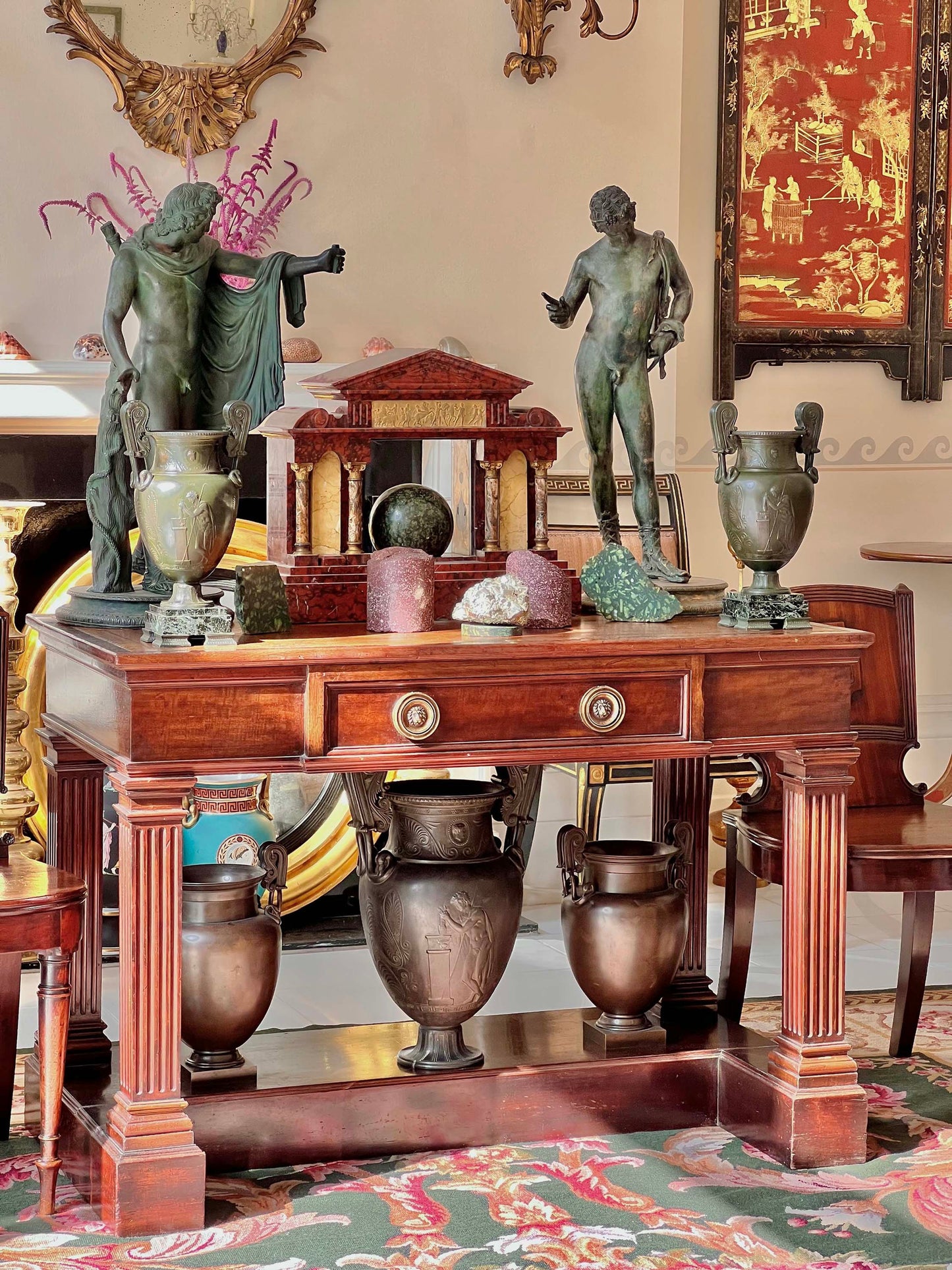 Pair of 19th Century Grand Tour Volute Kraters