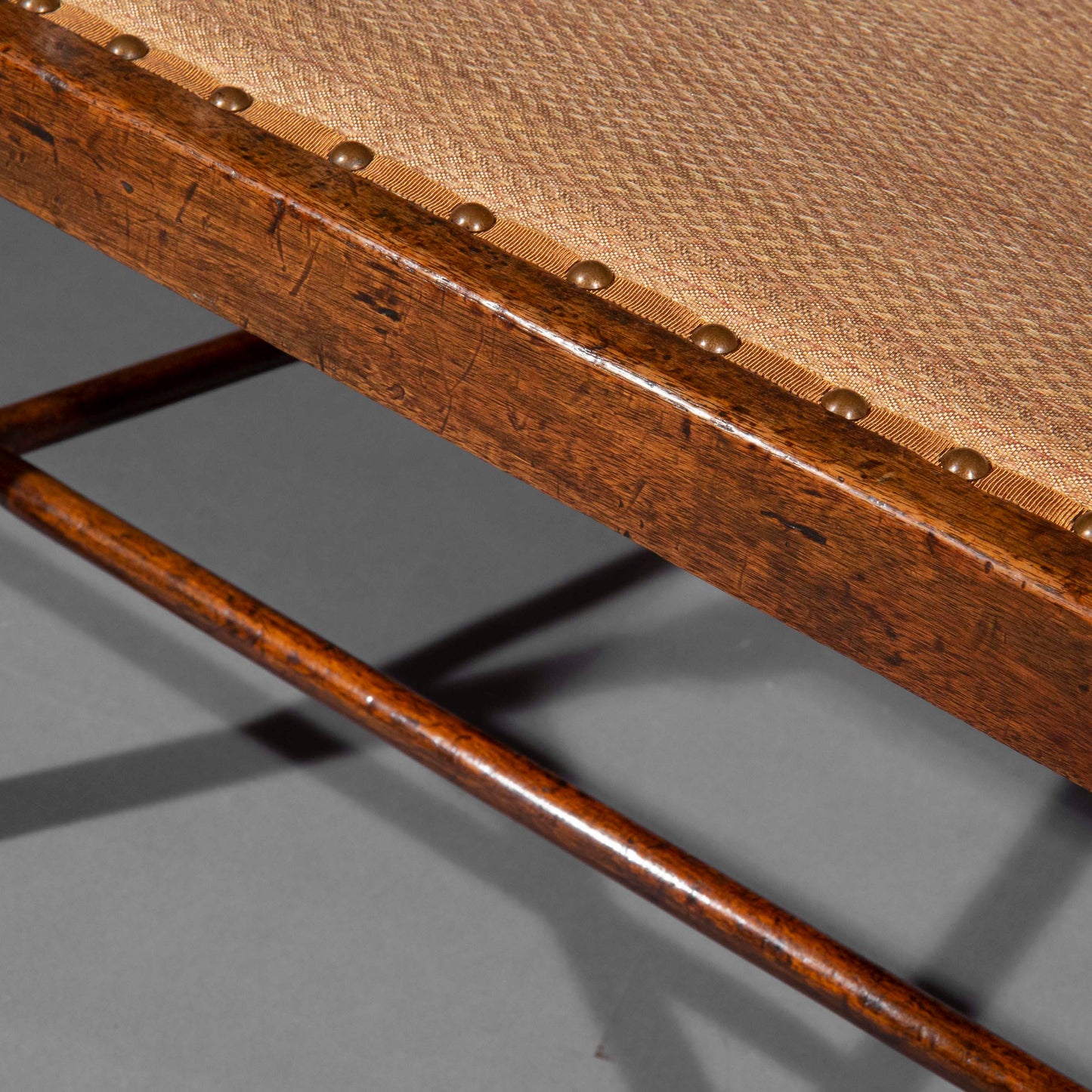 Unusual George III 'Gothick' Open Armchair