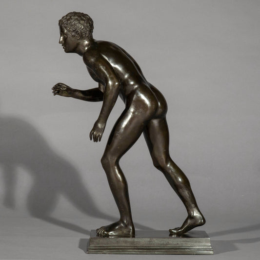 Grand Tour Bronze Figure of an Athlete