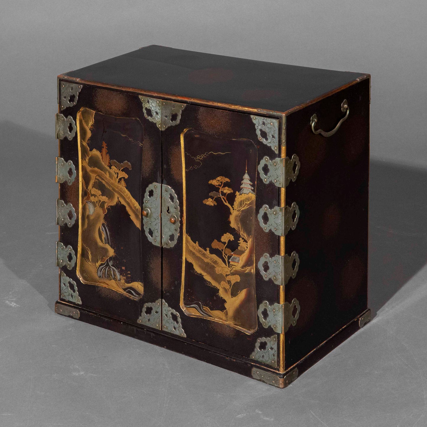 Fine 19th Century Japanese Lacquer Cabinet