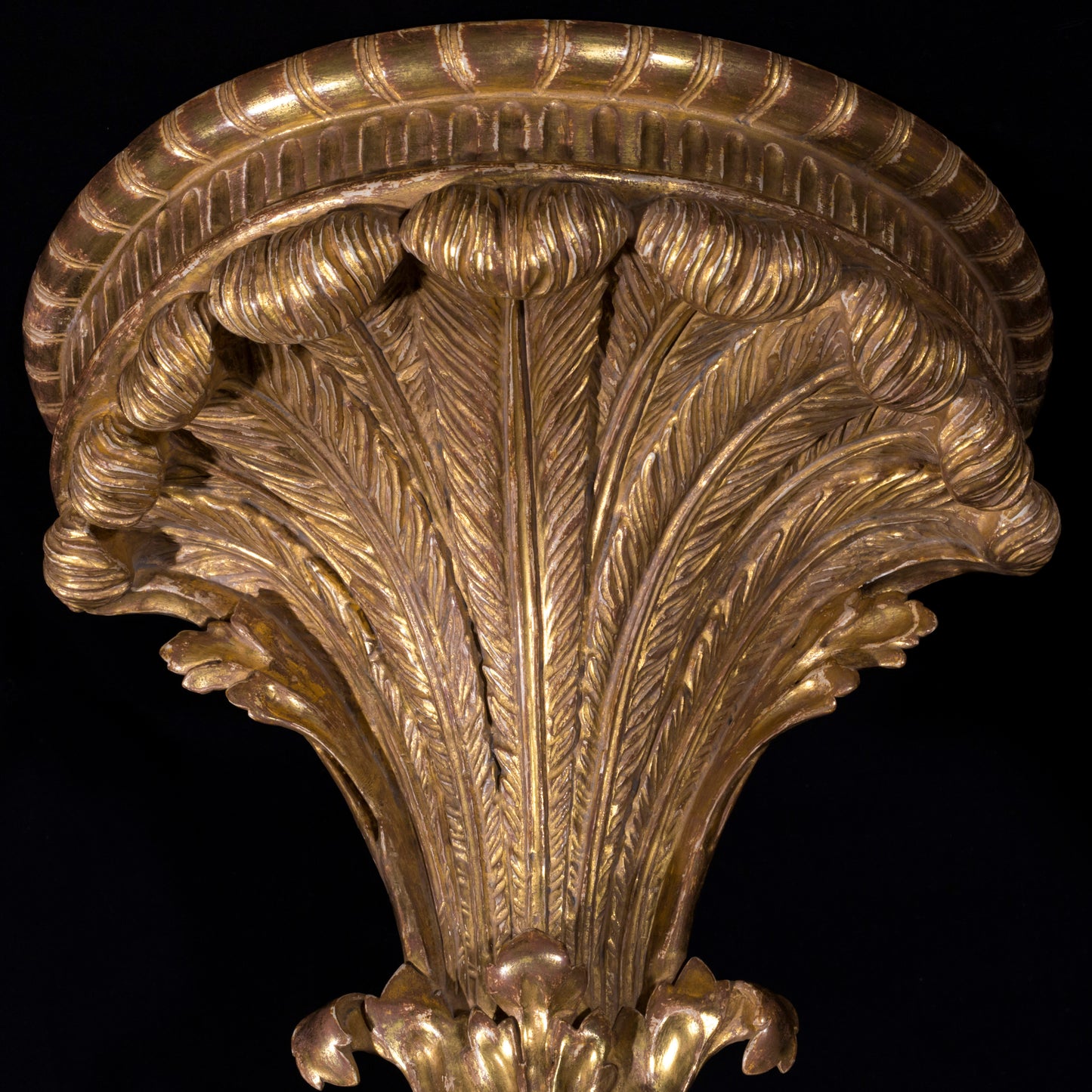 Fine Pair of George III Giltwood Wall Brackets