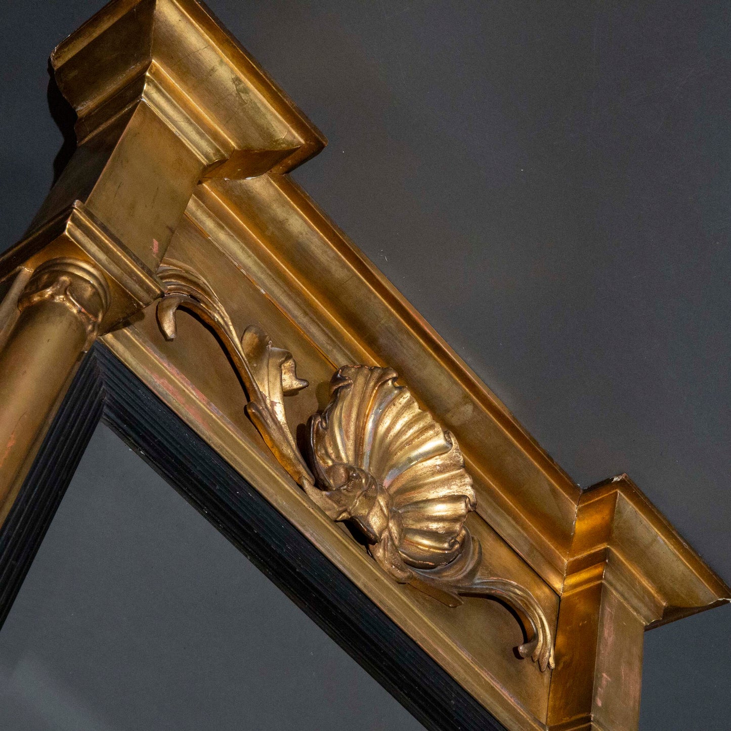 Regency Giltwood Overmantel Mirror