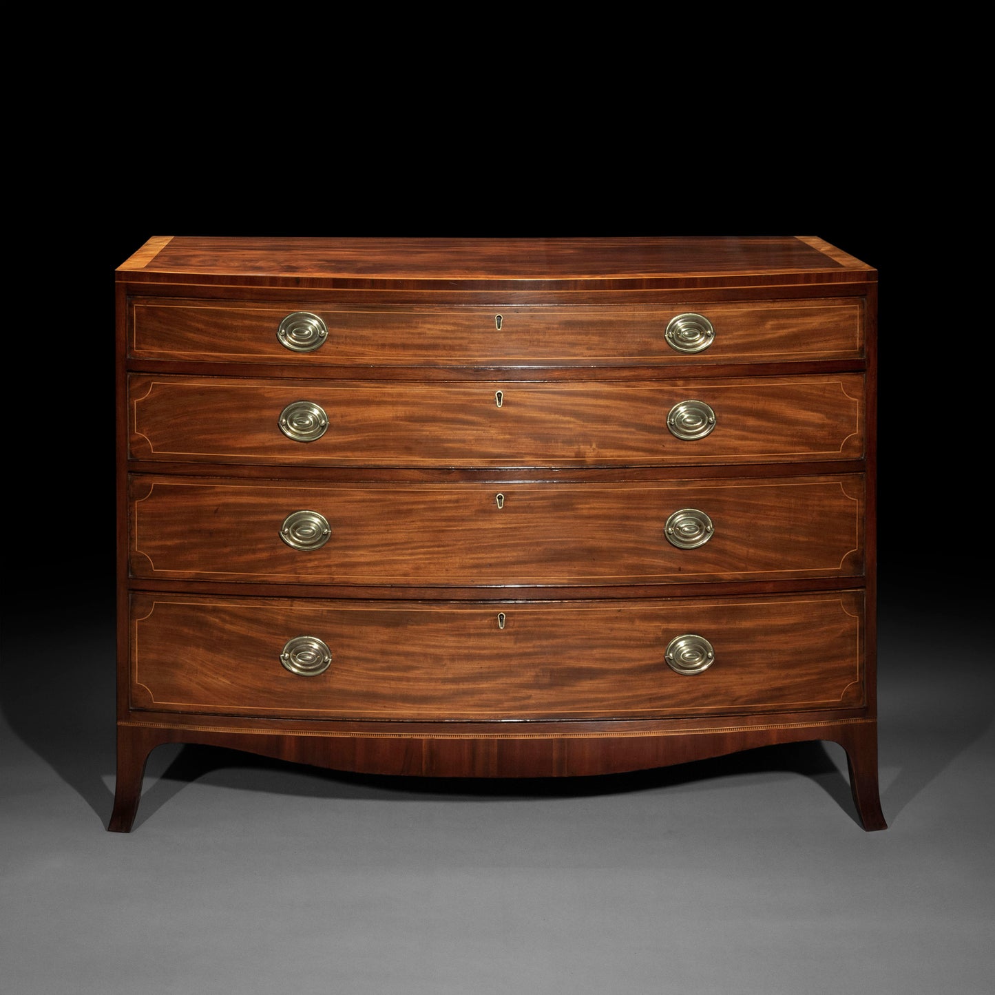 Large Regency Chest of Drawers