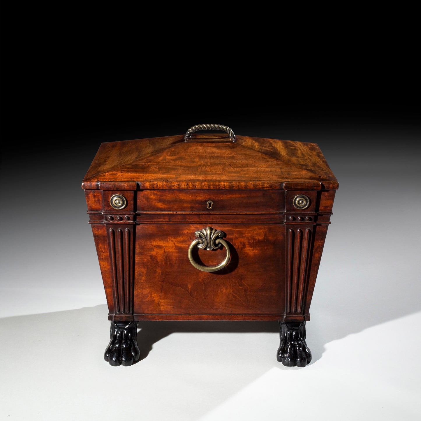 Fine Regency Cellaret, in the manner of C.H. Tatham