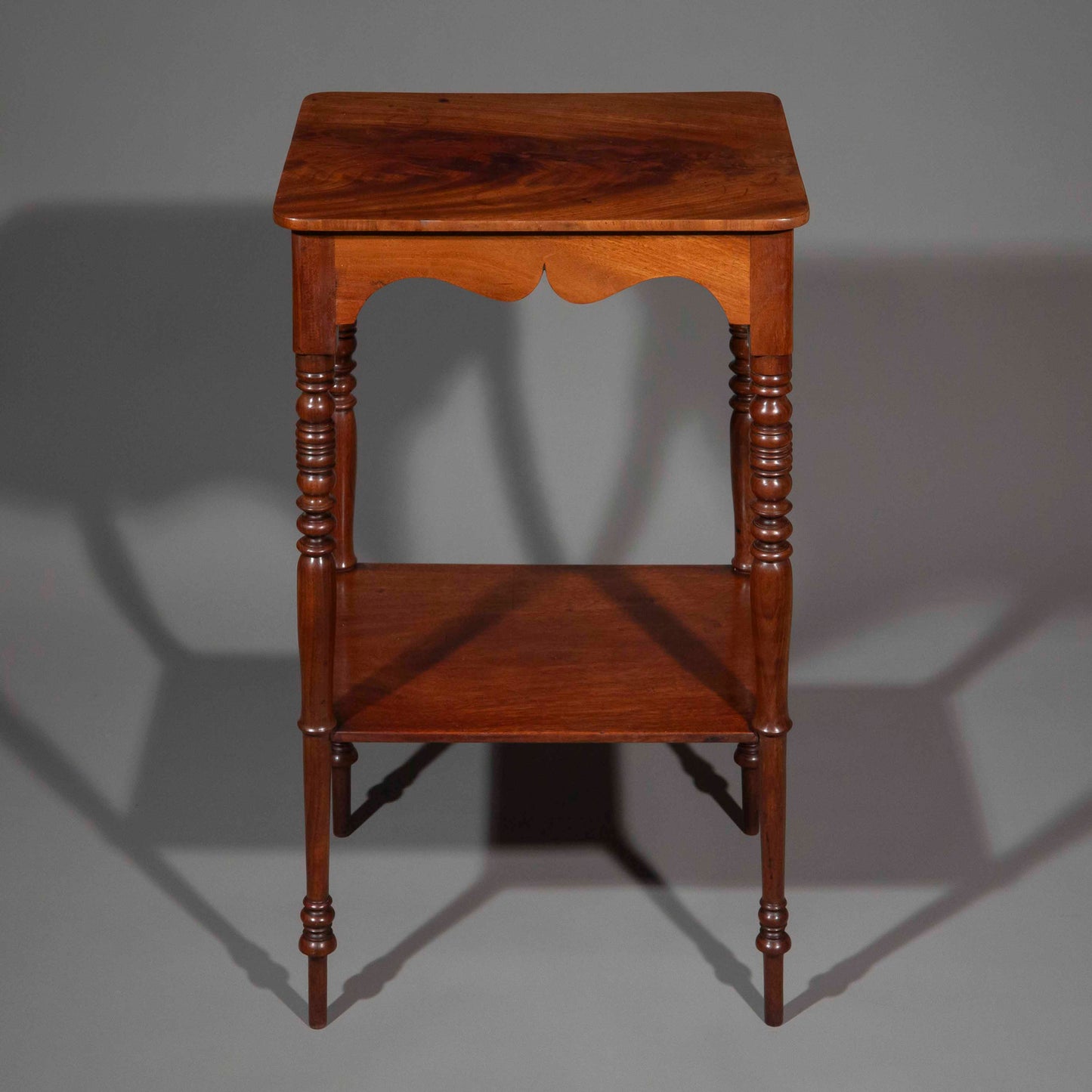 Near Pair of Regency Lamp Tables