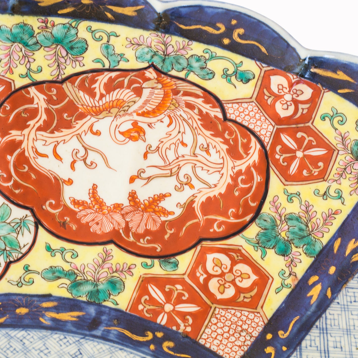 Massive Japanese Meiji Period Imari Dish