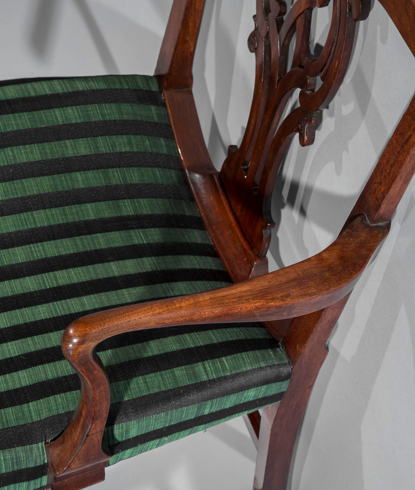 Pair of George III Open Armchairs