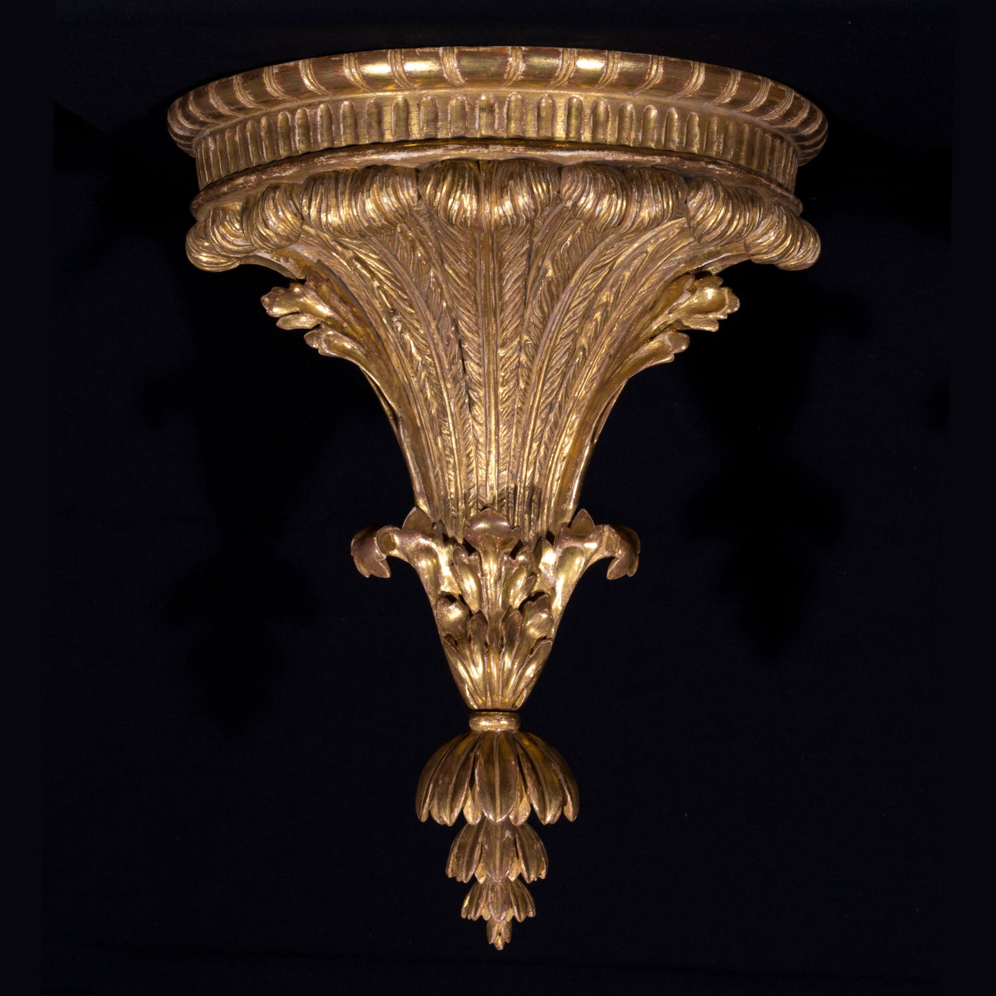 Fine Pair of George III Giltwood Wall Brackets