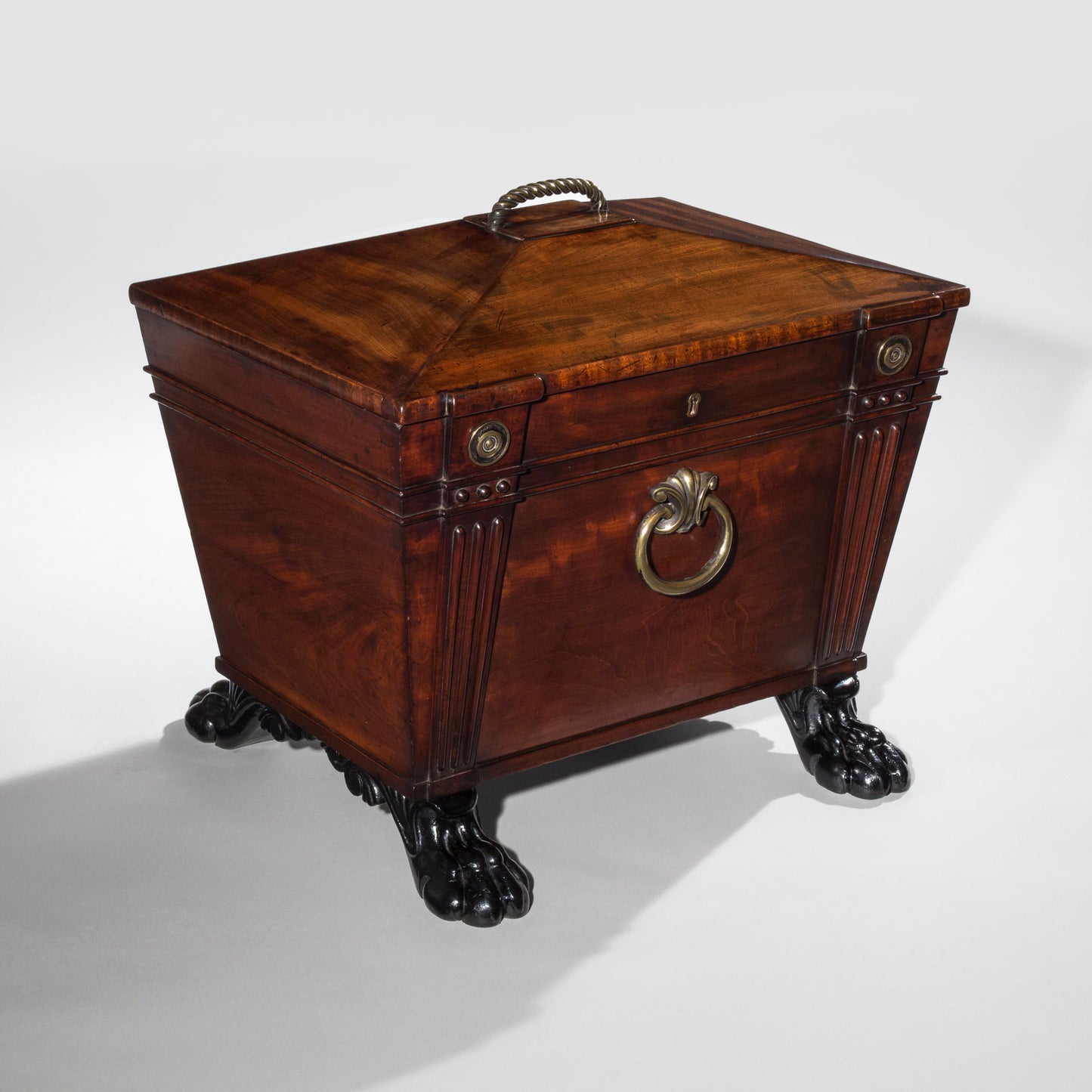 Fine Regency Cellaret, in the manner of C.H. Tatham