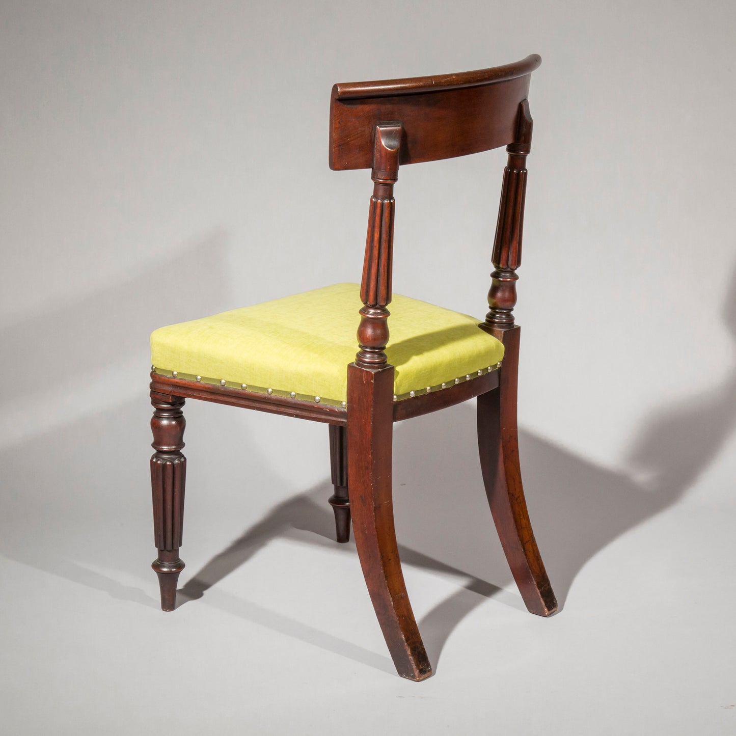 Pair of Regency Side Chairs, in the manner of George Bullock