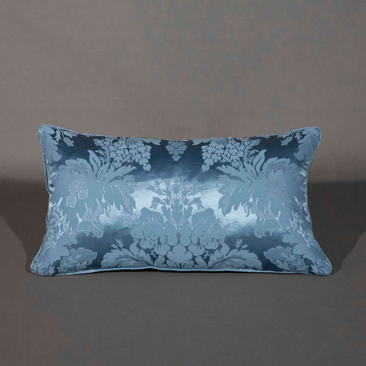 Small Silk Damask Pillows or Cushions, by Peacock's Finest