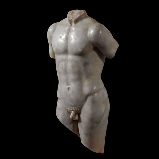 Grand Tour Marble Torso of a Male Youth