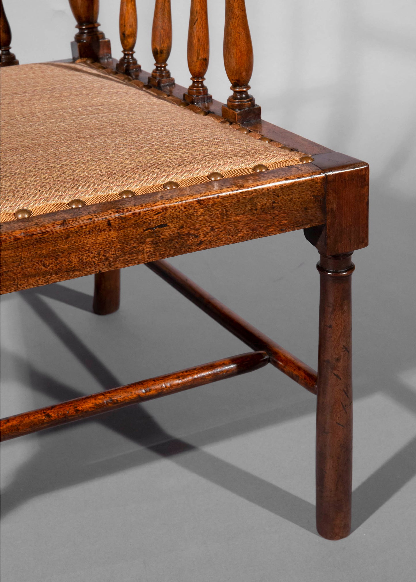 Unusual George III 'Gothick' Open Armchair