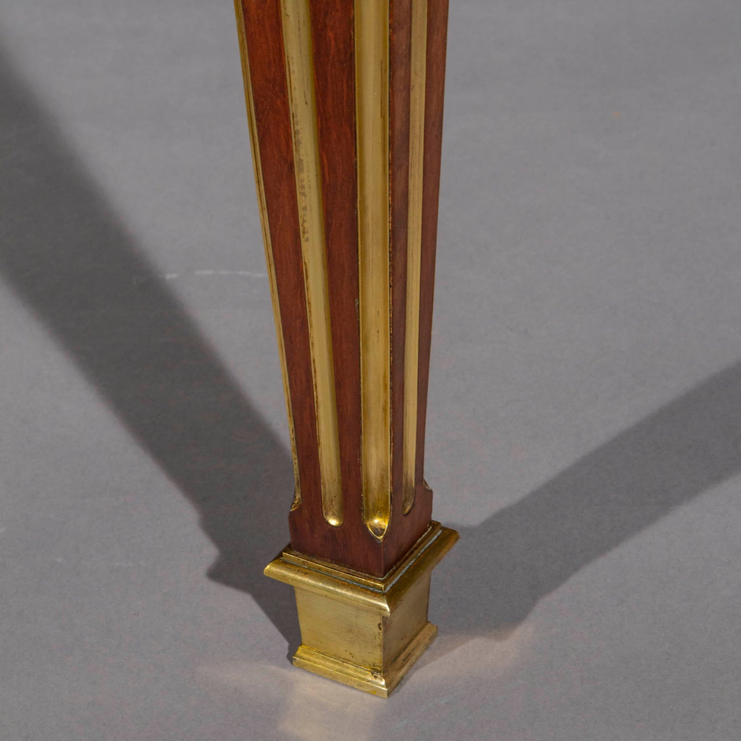 Fine Louis XVI Style Brass Mounted Writing Table