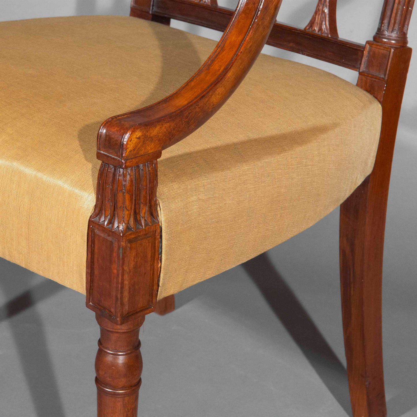 Fine Pair of George III Armchairs