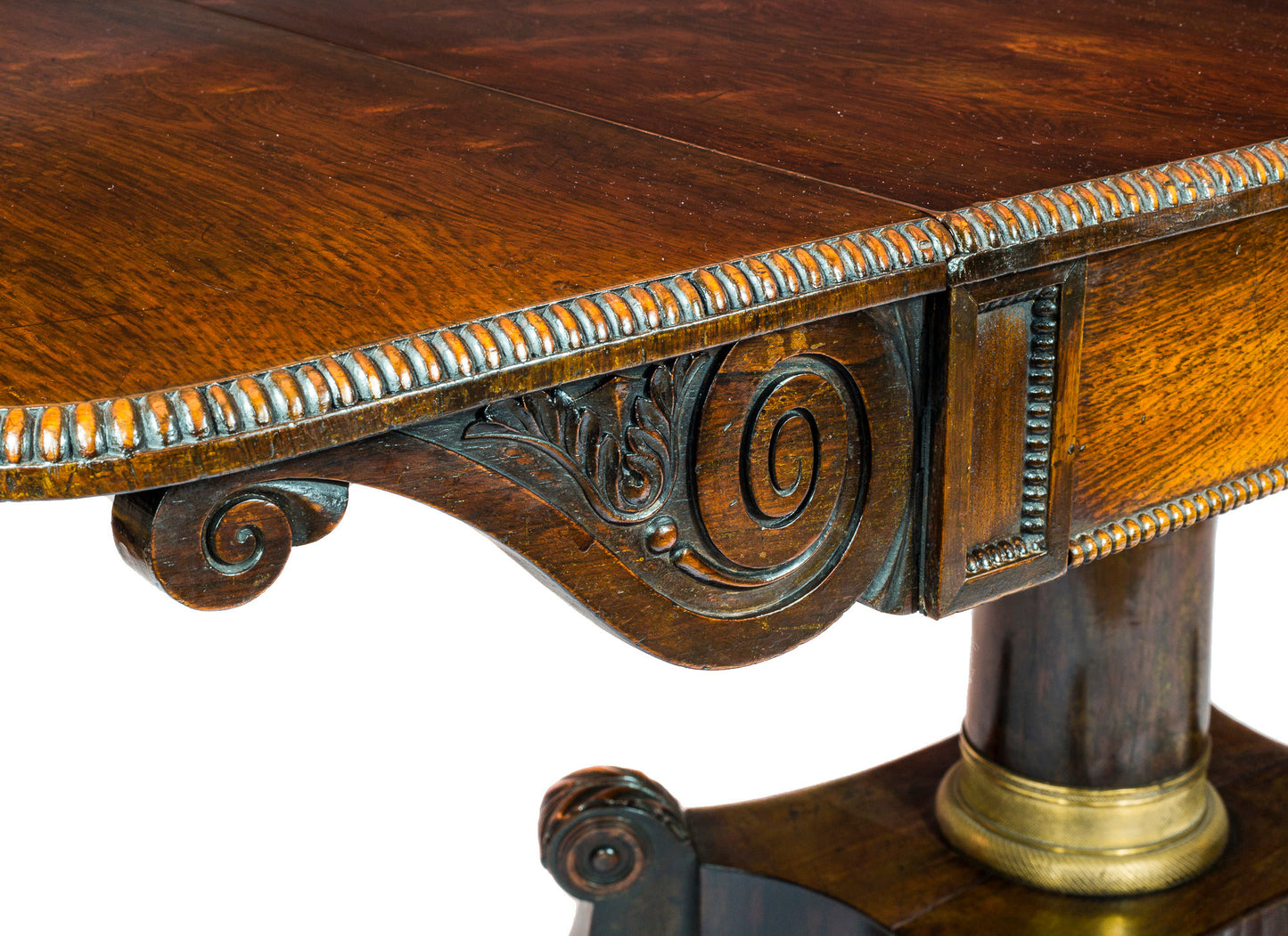 Fine Regency Brass Mounted Sofa Table