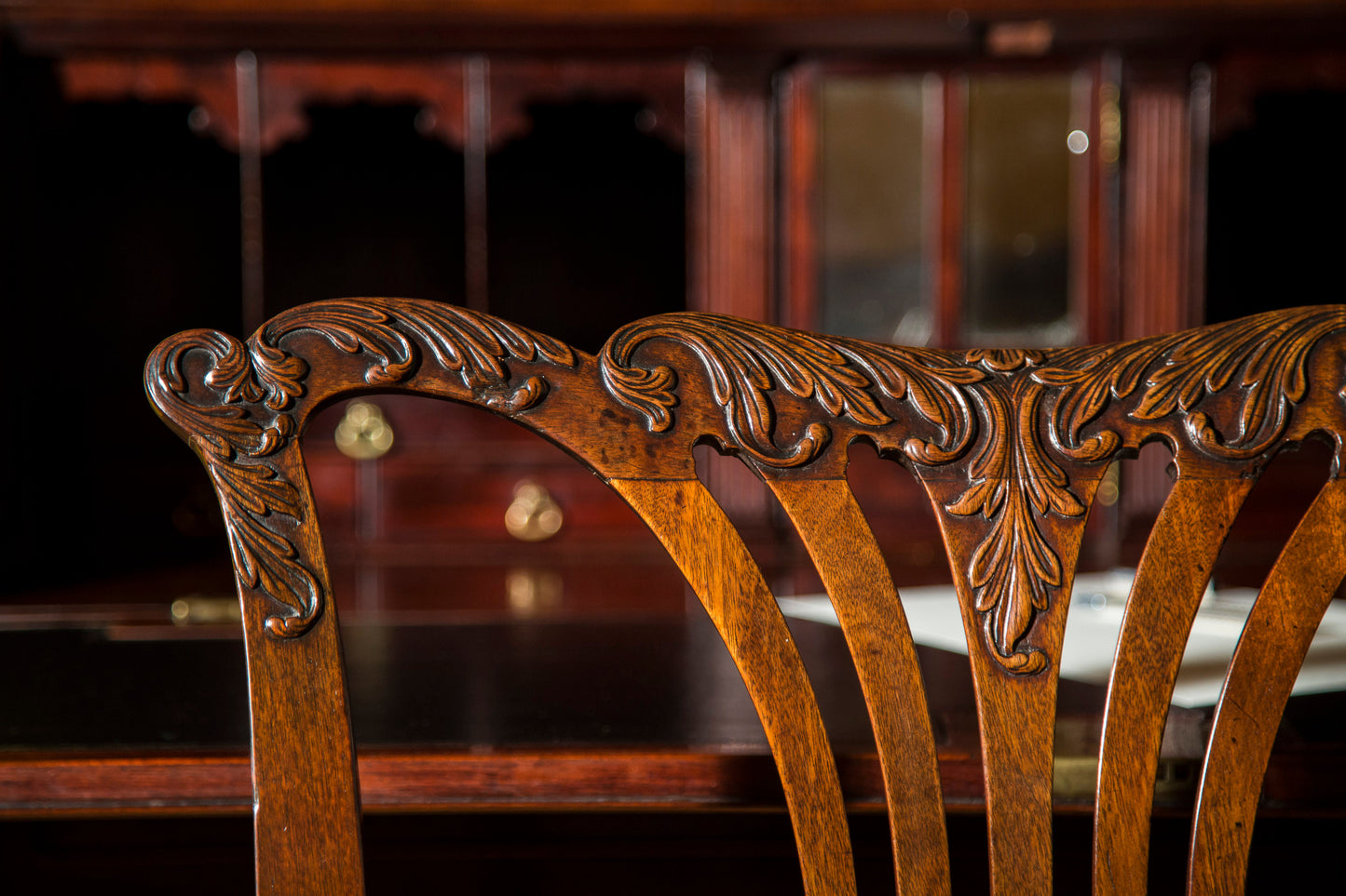 Fine Chippendale Mahogany Chair