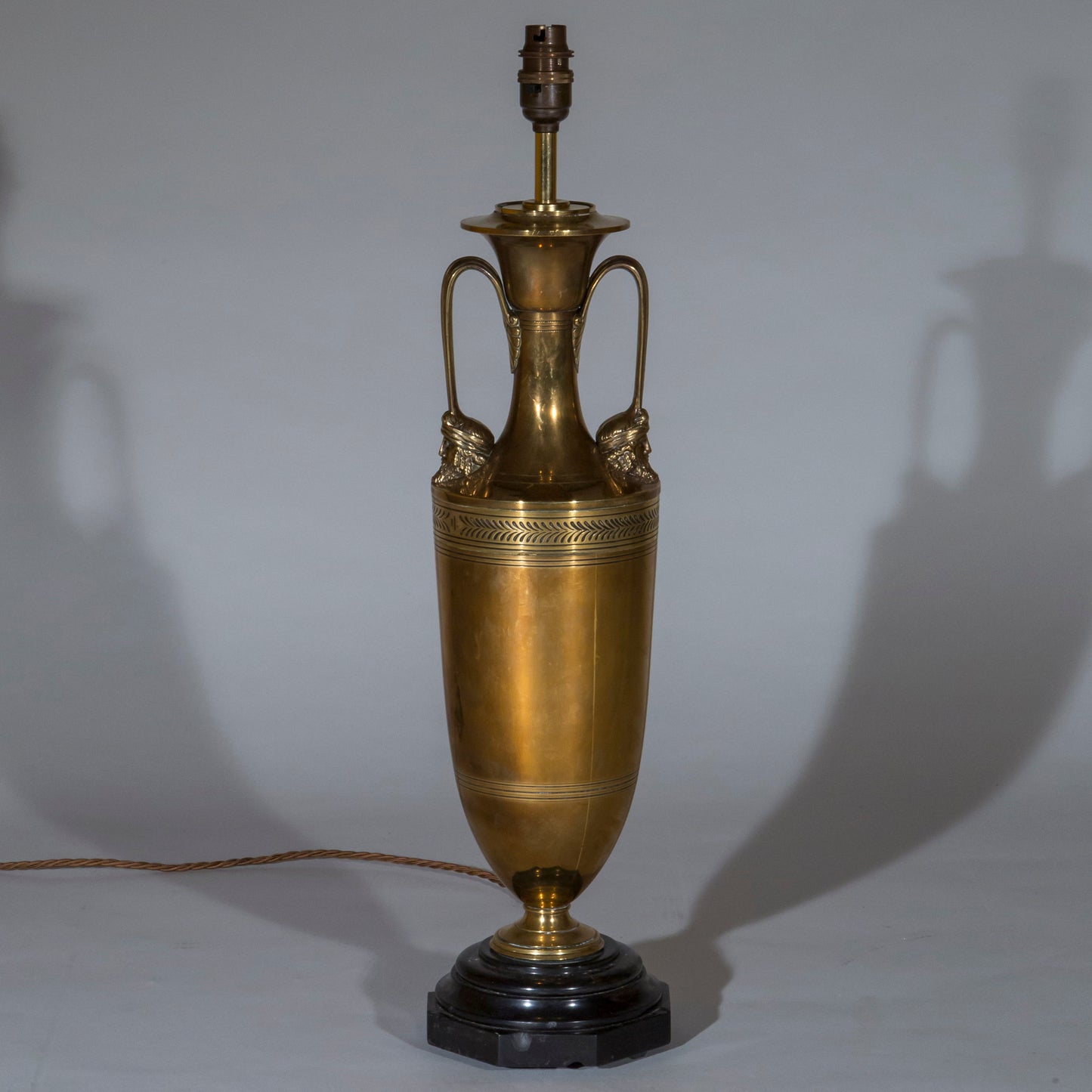 Large 19th Century Neoclassical Table Lamp