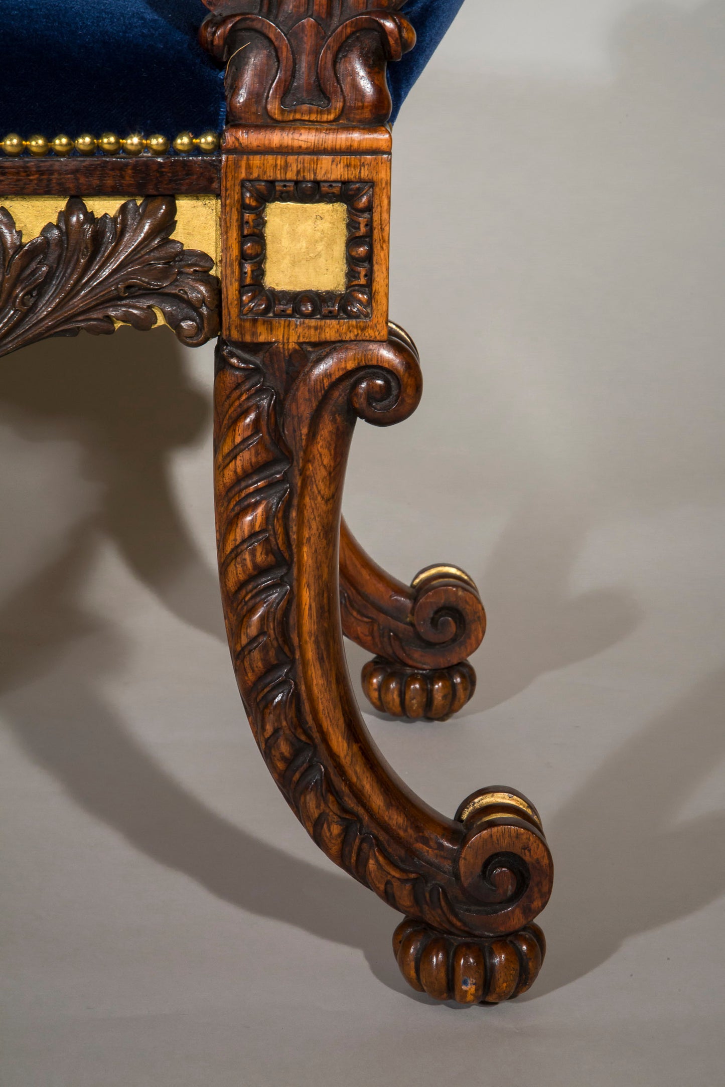 Superb Regency Armchair, attributed to Gillows