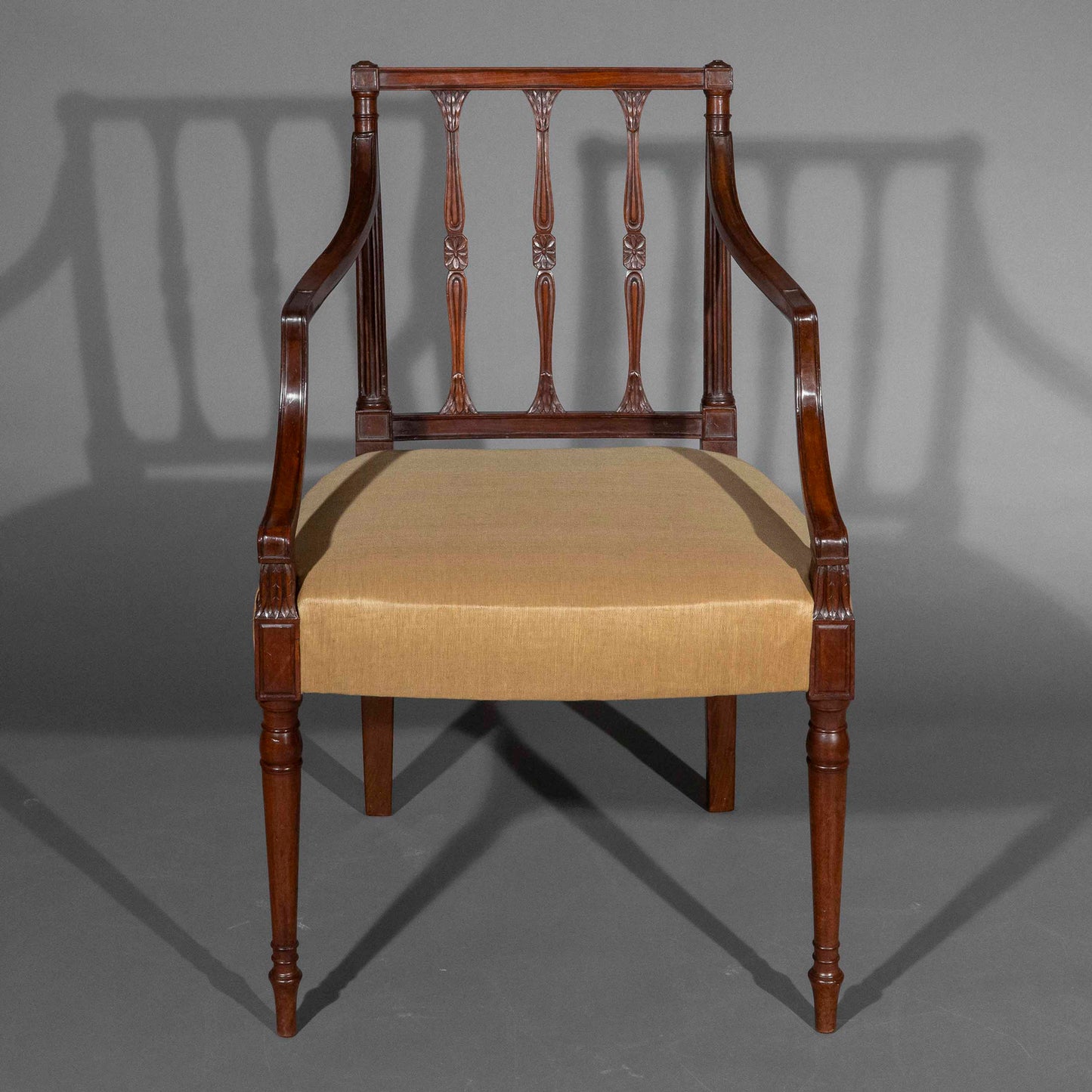 Fine Pair of George III Armchairs