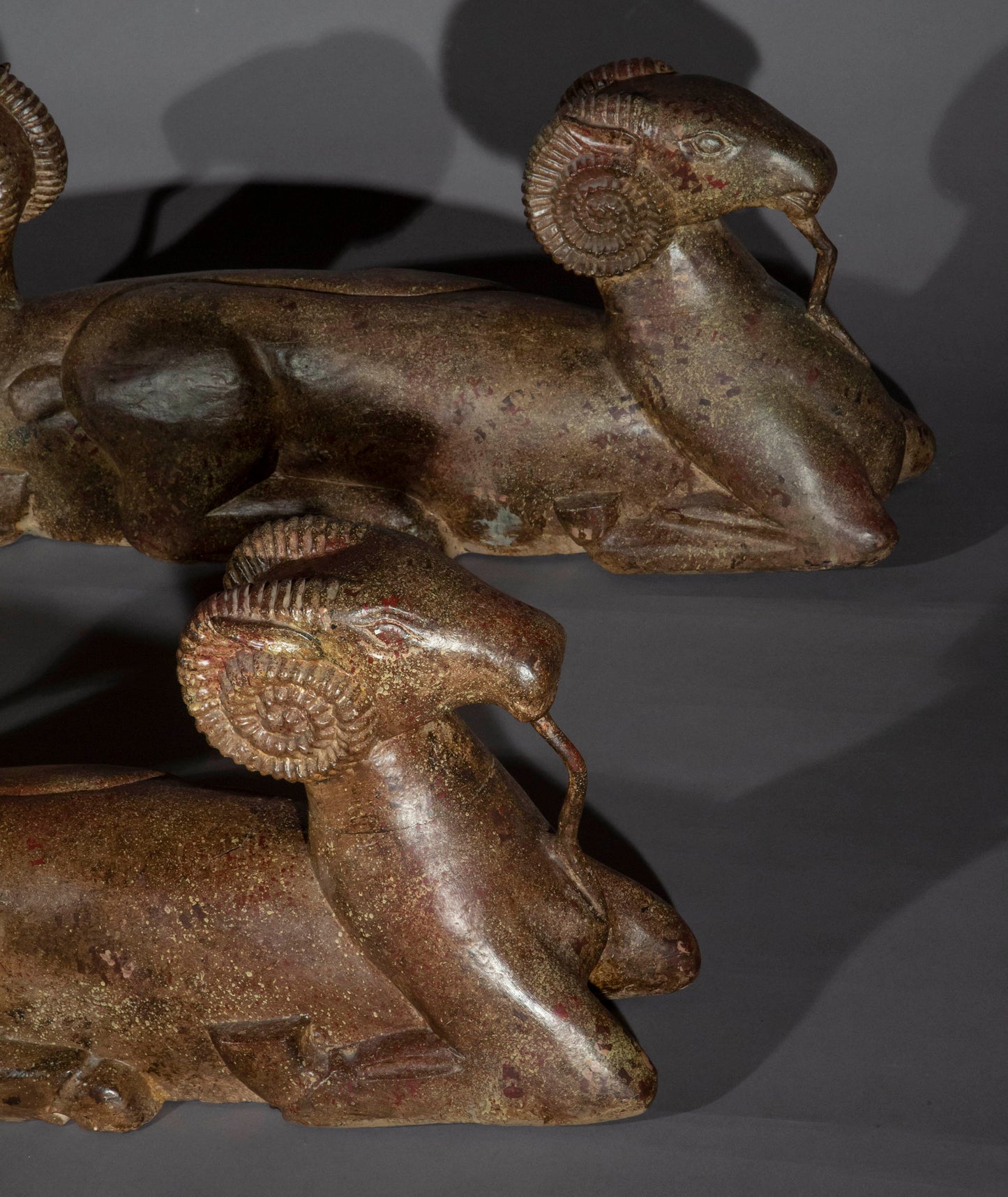 Unusual Oriental 'Tang Rams' Coffee Table