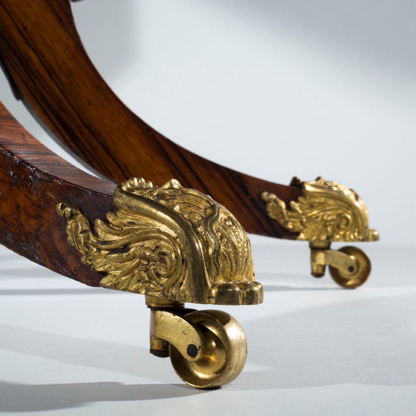 Regency Ormolu Mounted Calamander Card Table