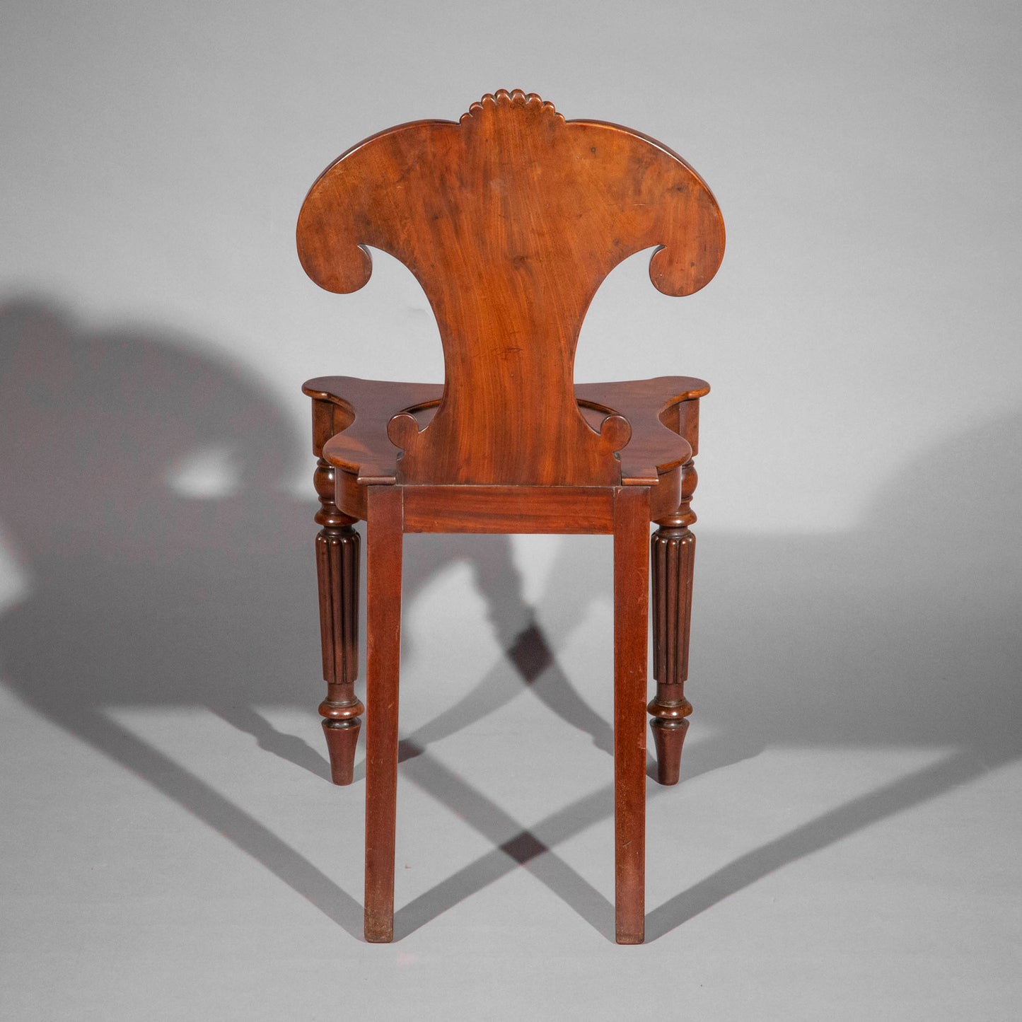 Pair of Regency Hall Chairs, attributed to Gillows