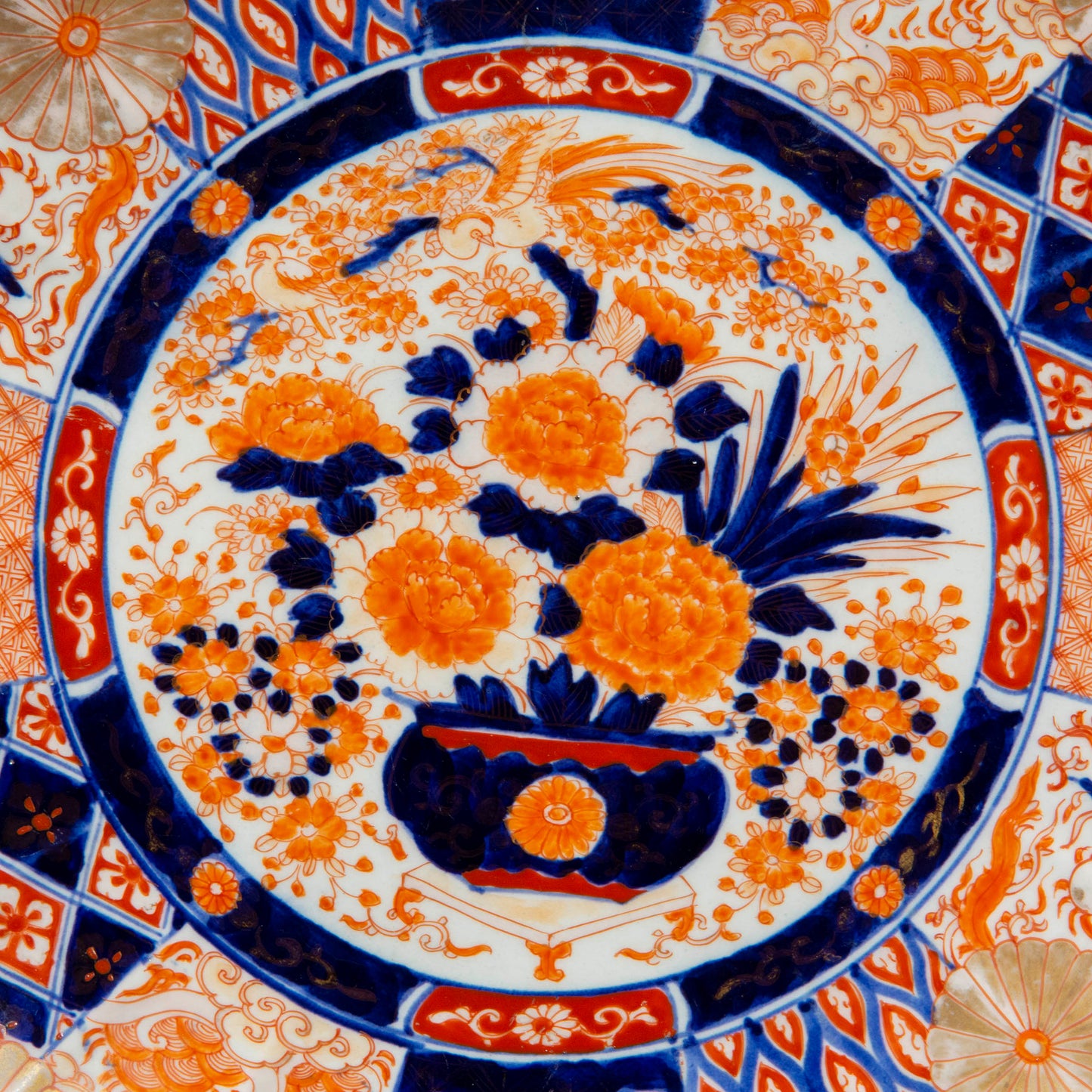 Large Antique Imari Dish