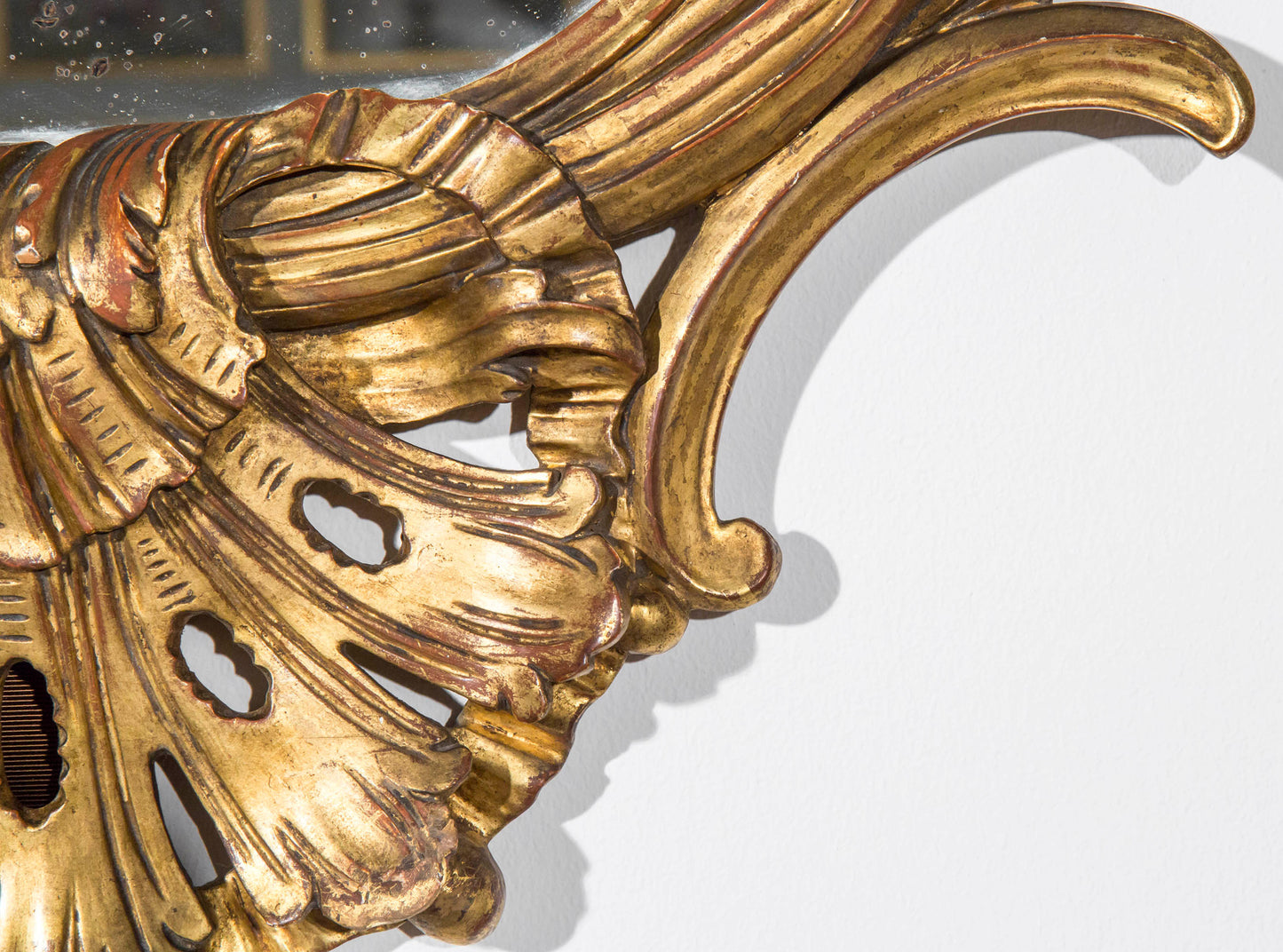 Antique Giltwood Mirror