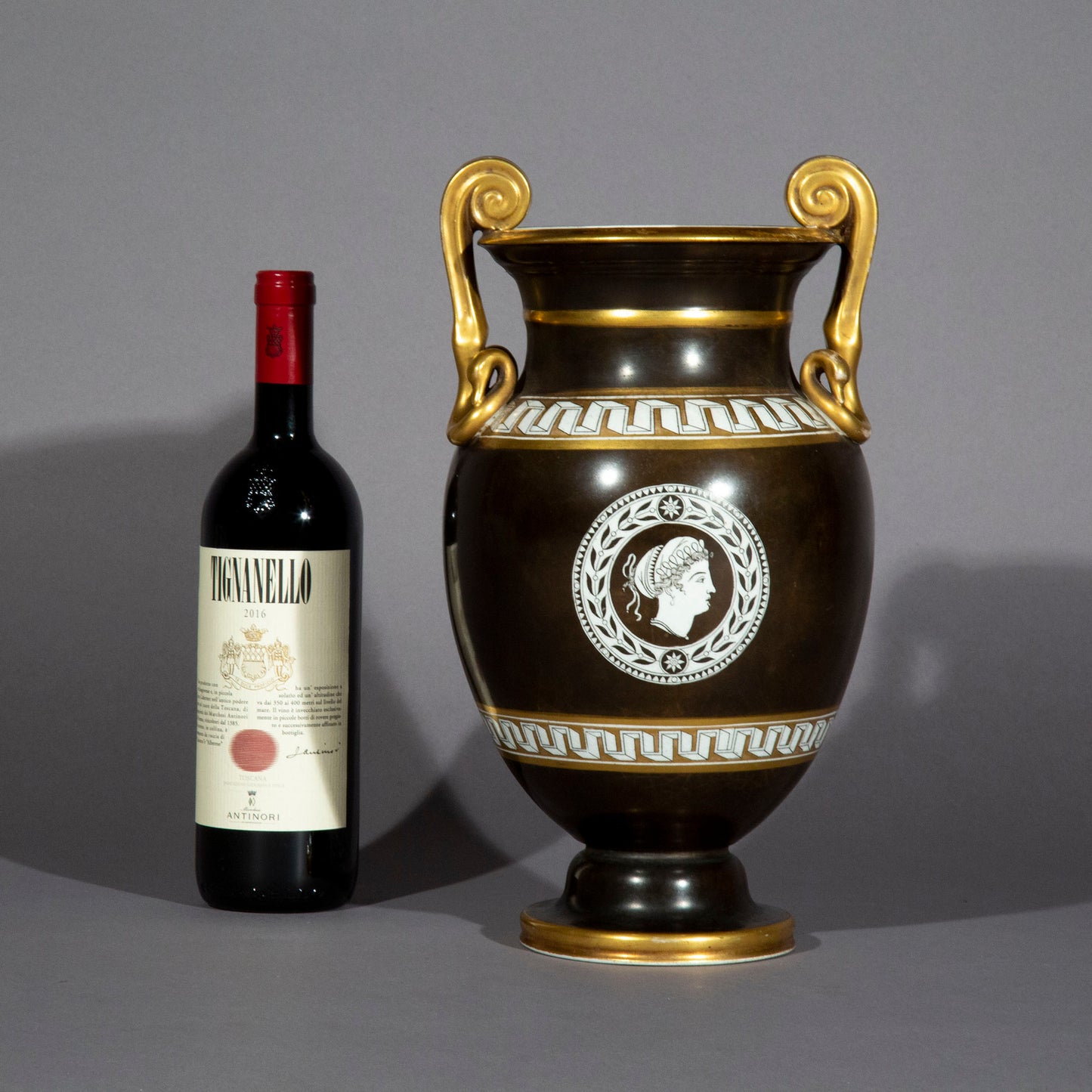19th Century Grand Tour Porcelain Vase