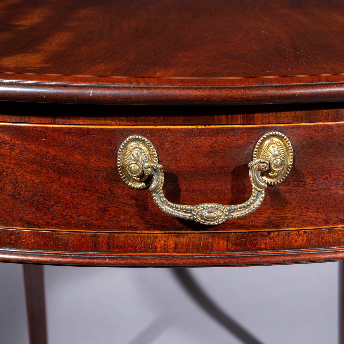 George III Oval Pembroke Table