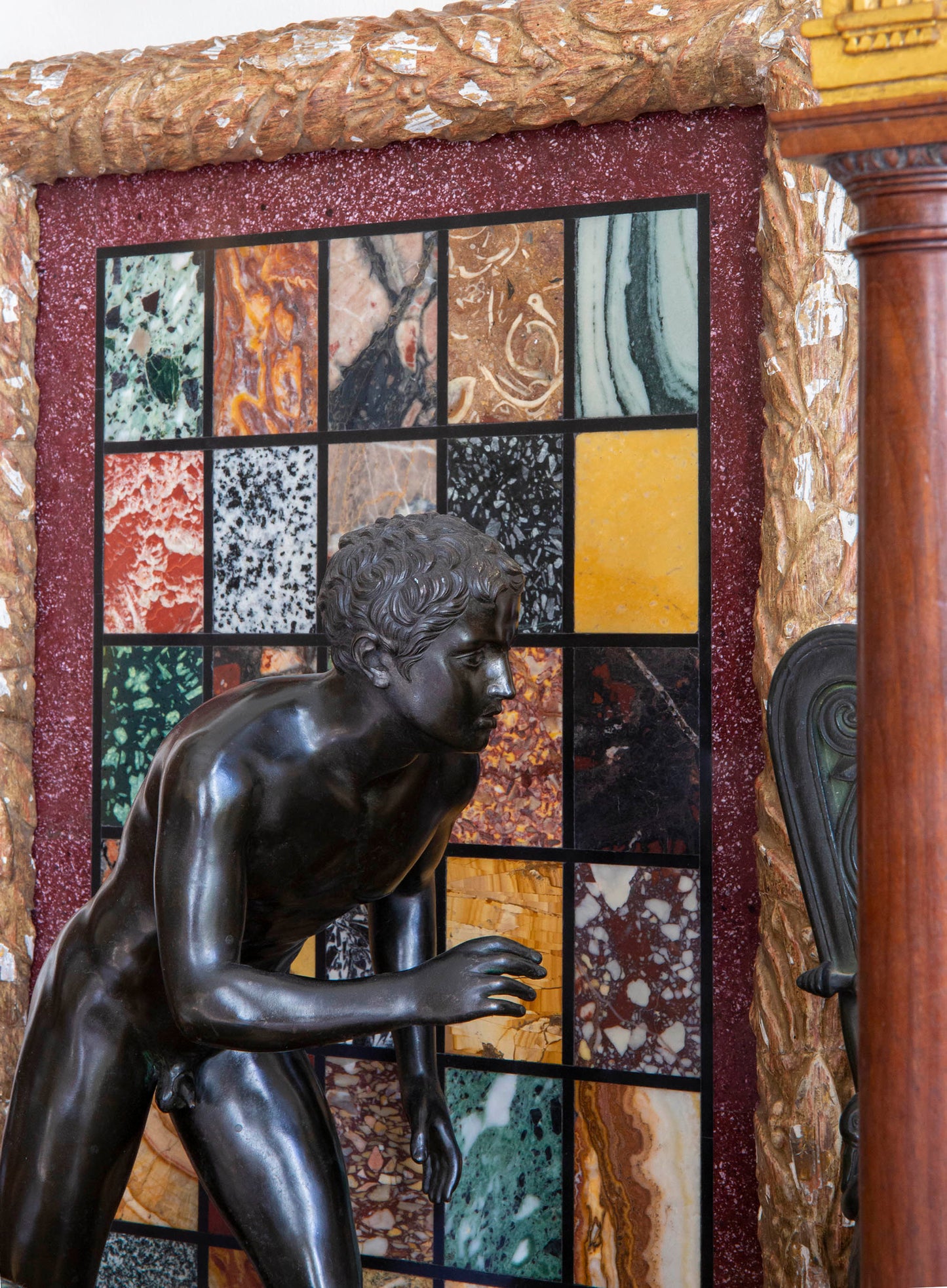 Fine Grand Tour Specimen Marble Panel