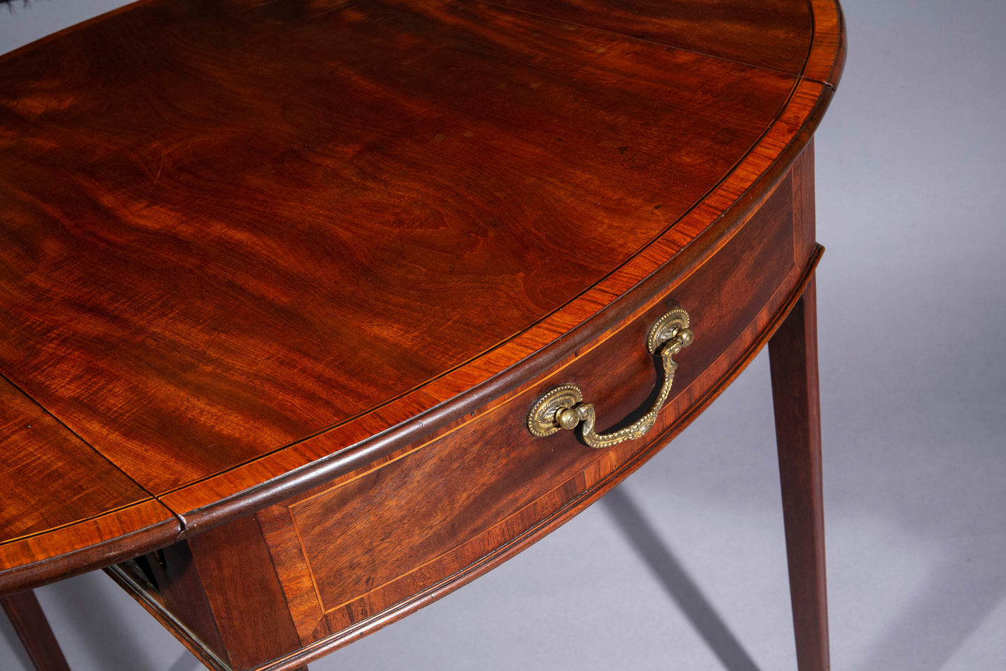 George III Oval Pembroke Table