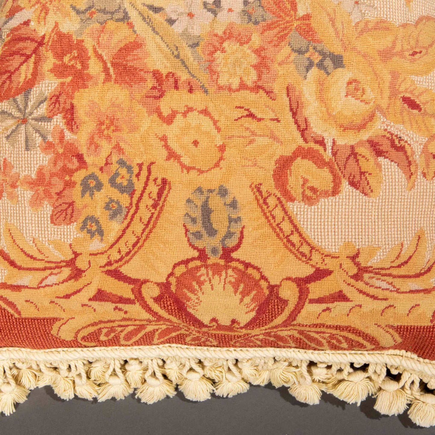 Pair of Tapestry Cushions, 19th Century