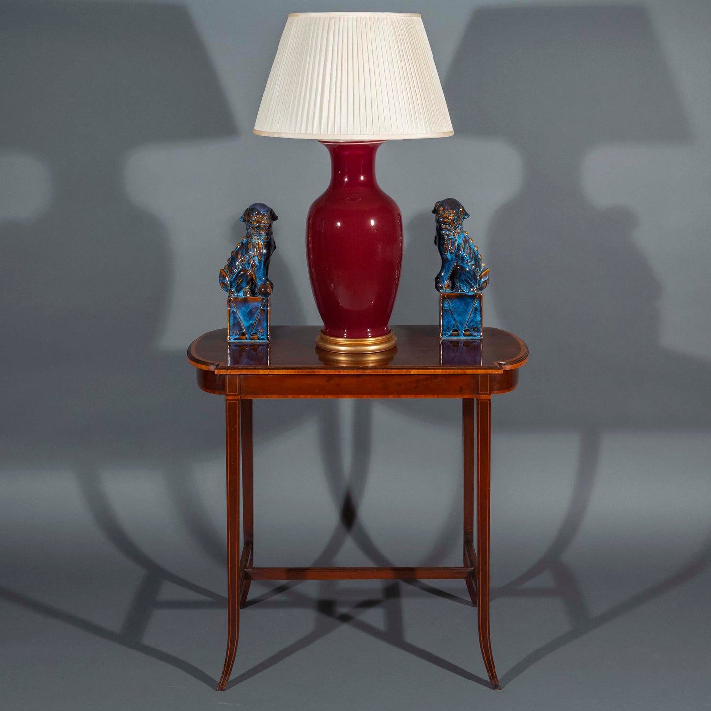 Elegant 19th Century Lamp Table