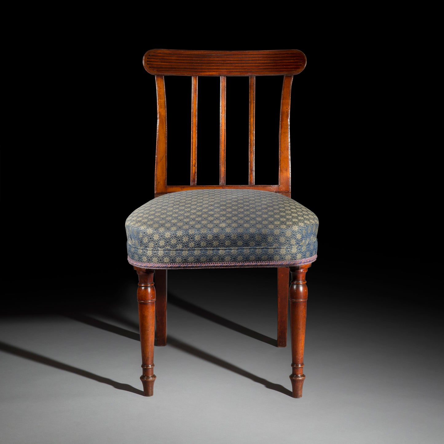 Set of Six George III Mahogany Dining Chairs