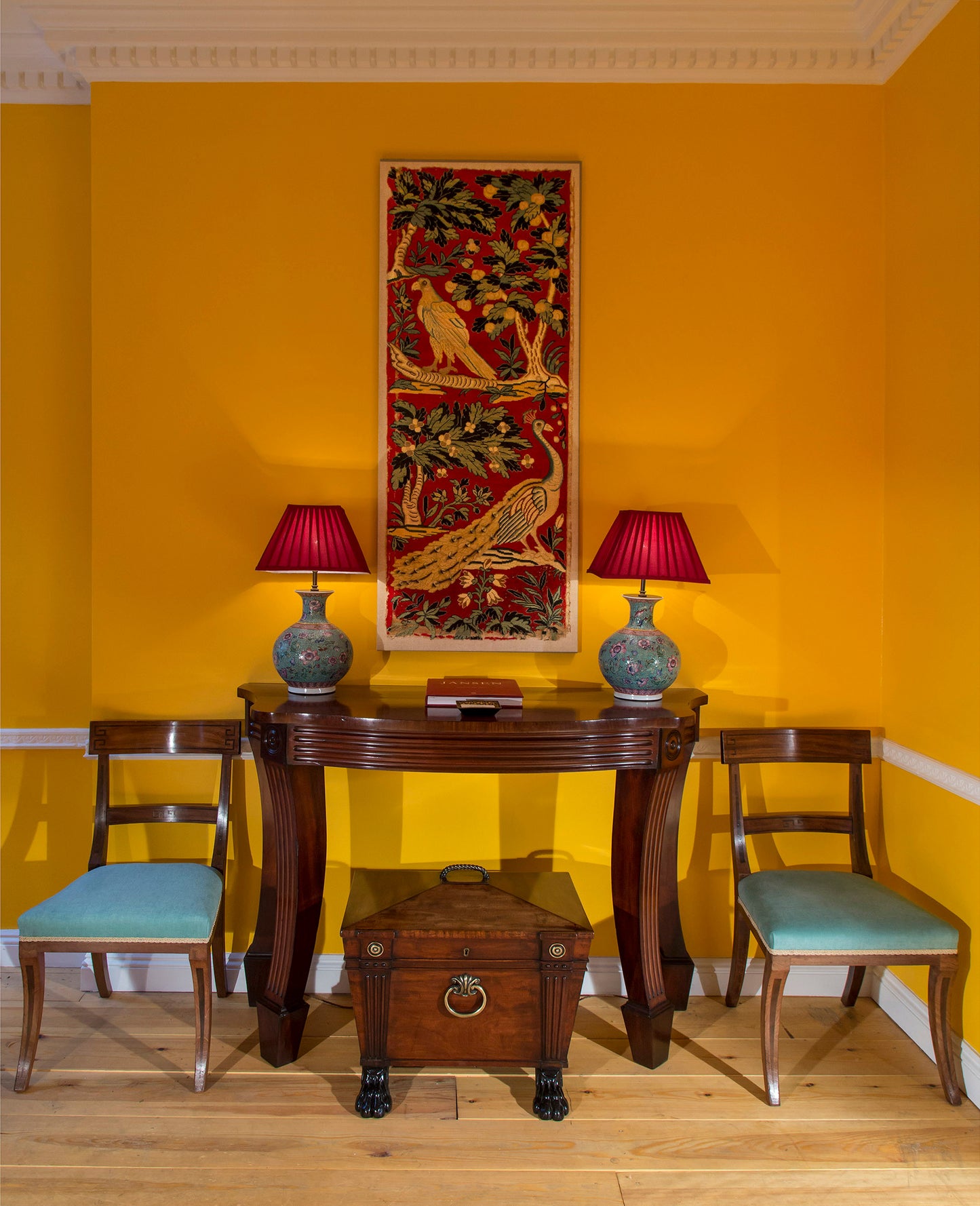 Set of Six Regency Klismos Dining Chairs, attributed to Gillows